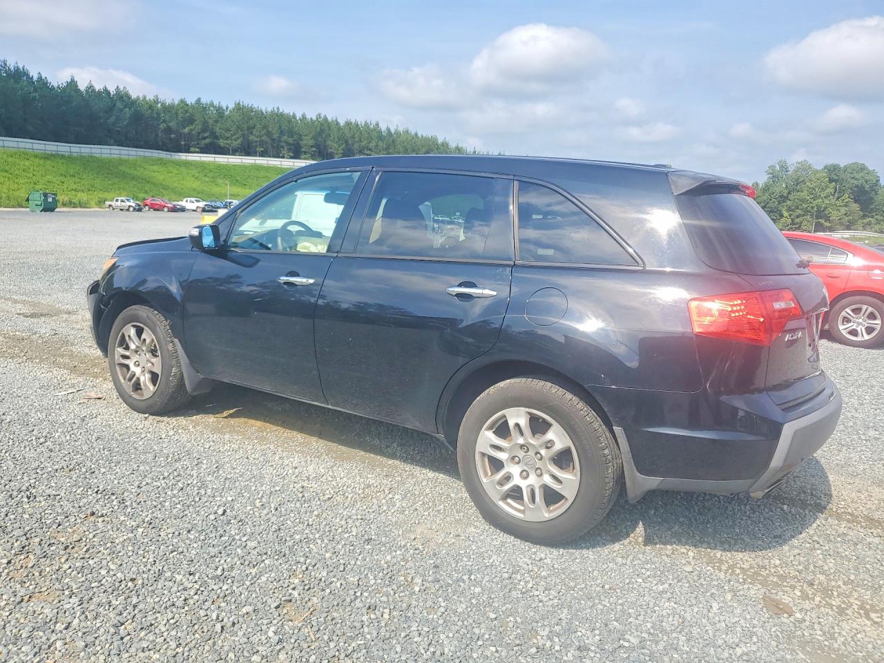 2009 Acura Mdx Technology Black vin: 2HNYD28409H526464