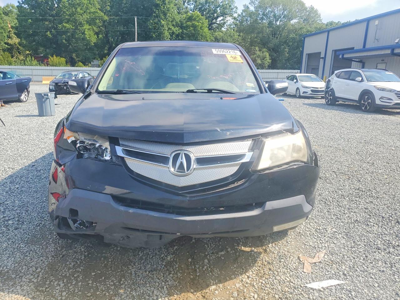 2009 Acura Mdx Technology Black vin: 2HNYD28409H526464
