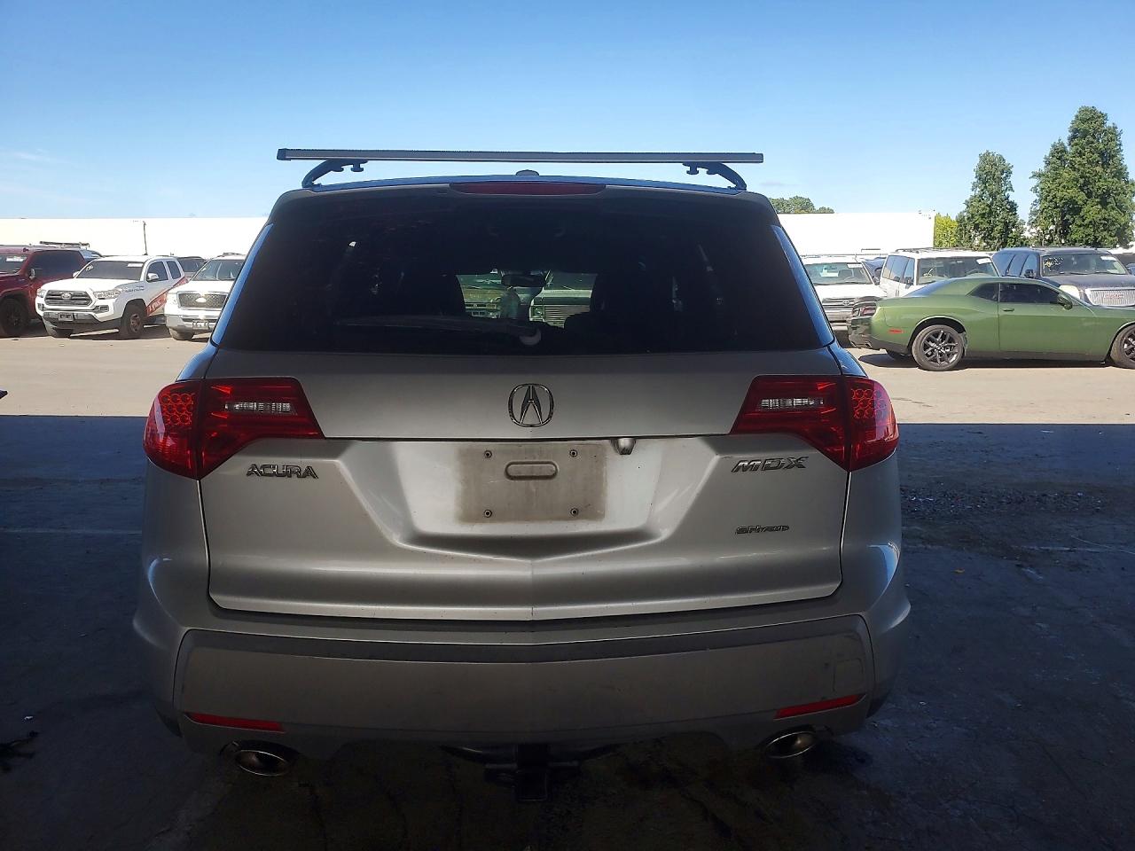 2007 Acura Mdx Technology Silver vin: 2HNYD28417H518094