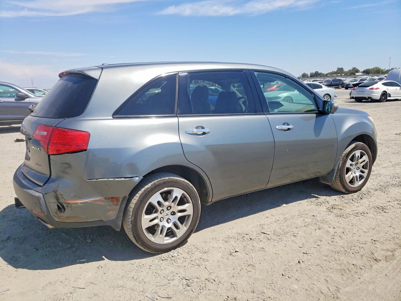 2008 Acura Mdx Technology Gray vin: 2HNYD28418H542414