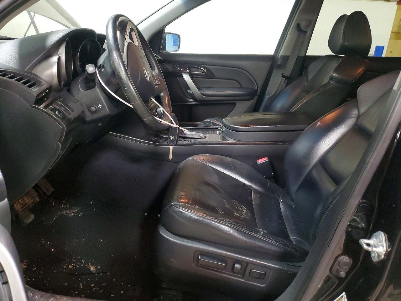 2009 Acura Mdx Technology Black vin: 2HNYD28419H502383