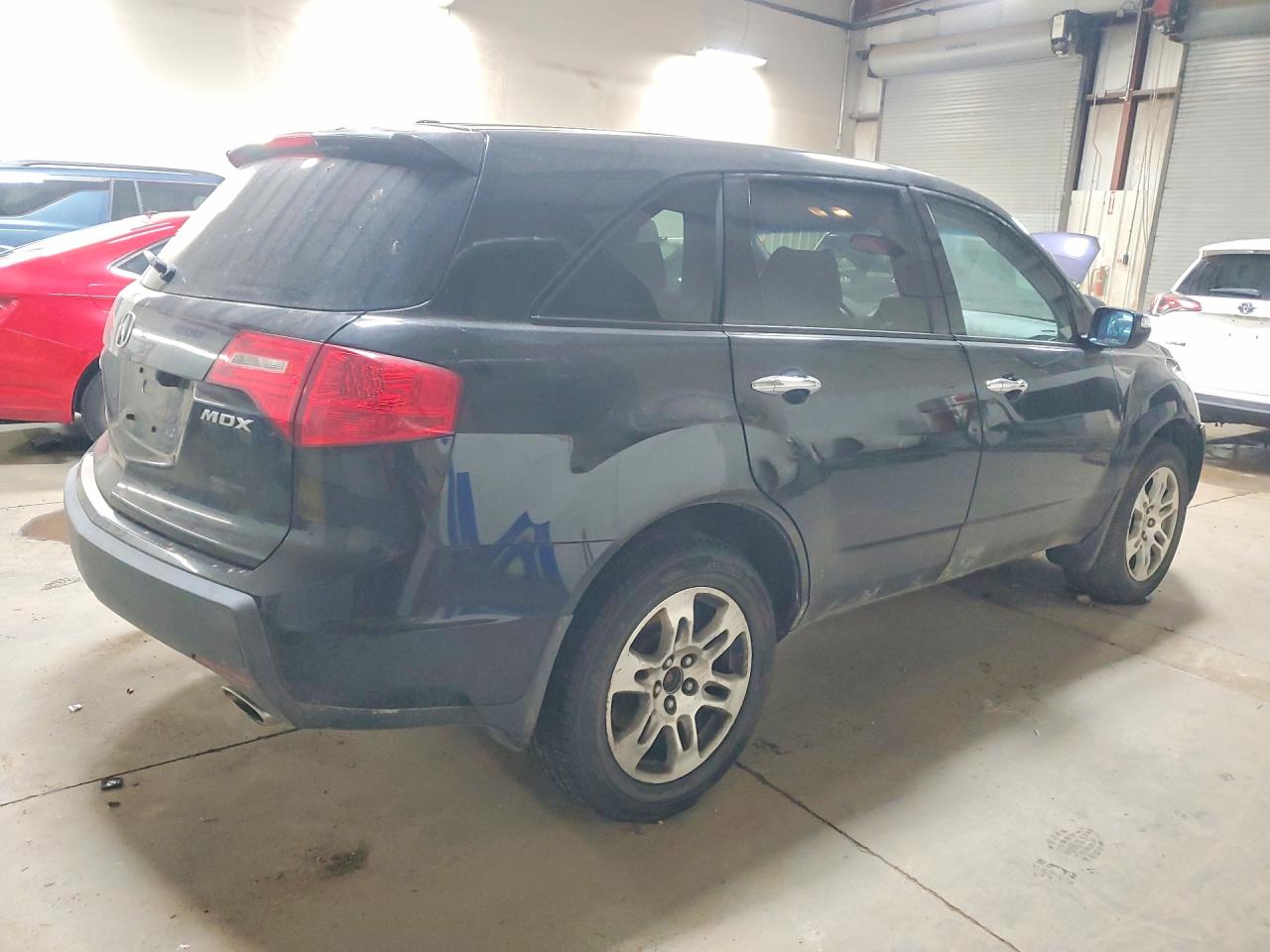 2009 Acura Mdx Technology Black vin: 2HNYD28419H502383