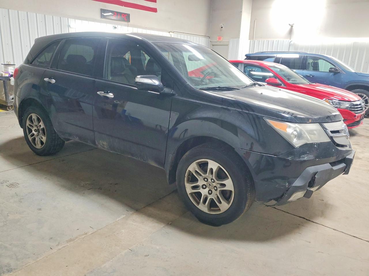 2009 Acura Mdx Technology Black vin: 2HNYD28419H502383