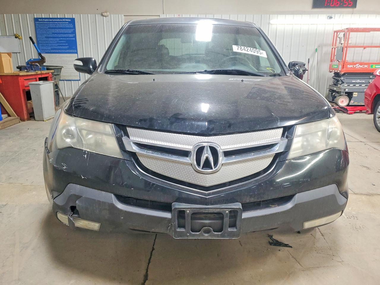 2009 Acura Mdx Technology Black vin: 2HNYD28419H502383