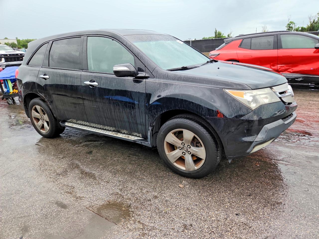 2009 Acura Mdx Technology Black vin: 2HNYD28419H517434