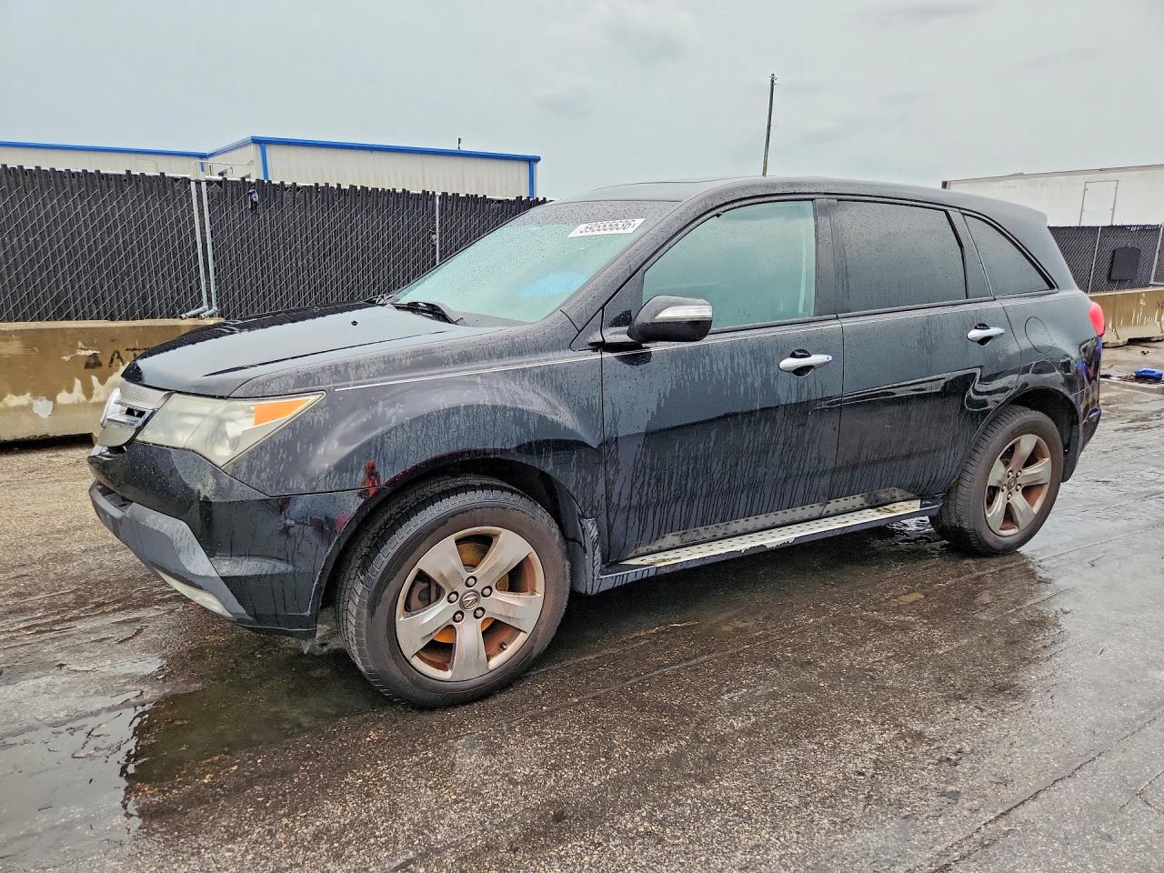 2009 Acura Mdx Technology Black vin: 2HNYD28419H517434