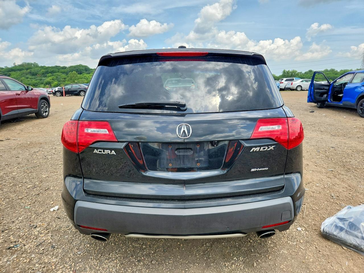 2008 Acura Mdx Technology Black vin: 2HNYD28438H509575