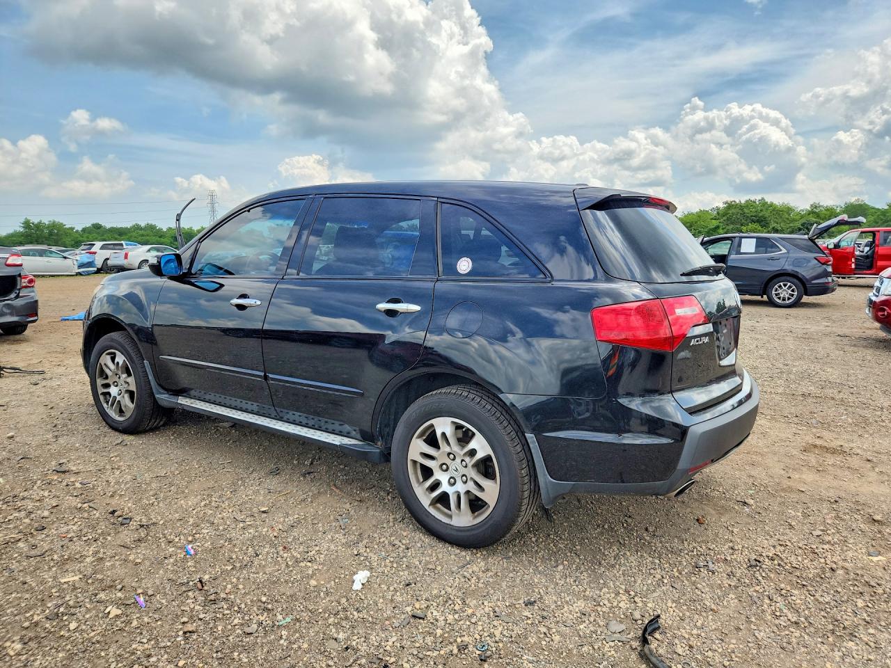 2008 Acura Mdx Technology Black vin: 2HNYD28438H509575