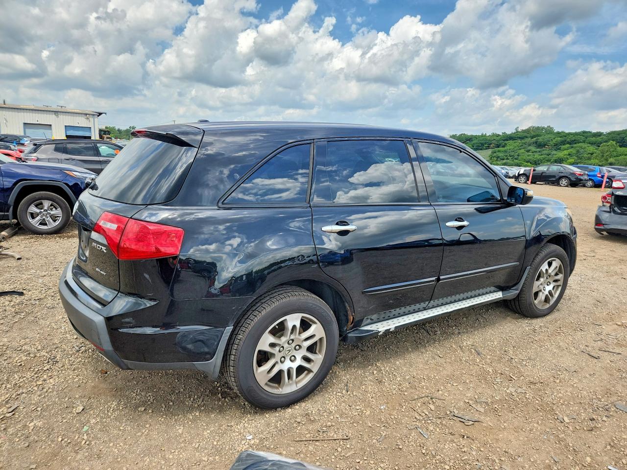 2008 Acura Mdx Technology Black vin: 2HNYD28438H509575