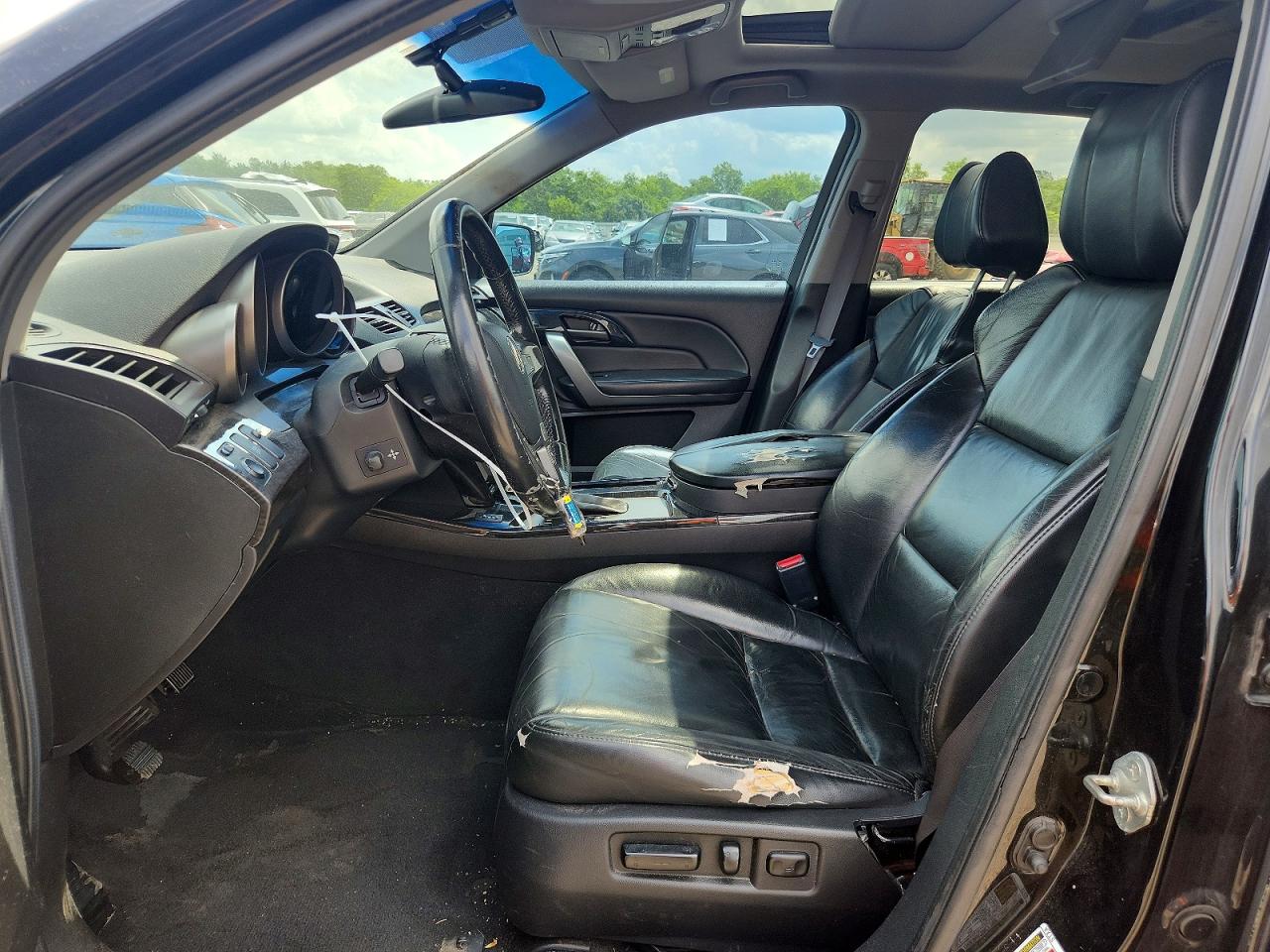 2008 Acura Mdx Technology Black vin: 2HNYD28438H509575