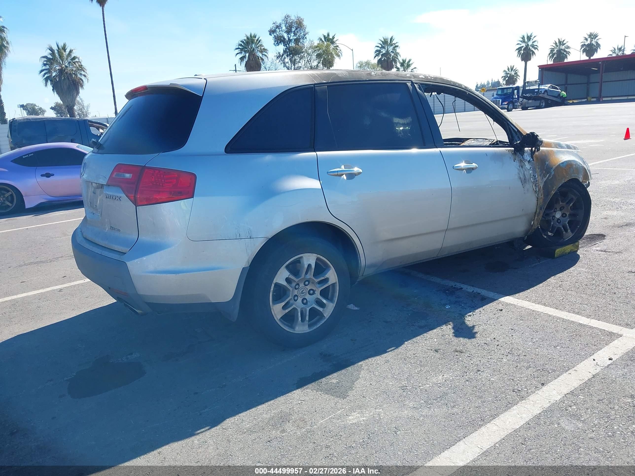 2008 Acura Mdx Technology Package Silver vin: 2HNYD28438H535626