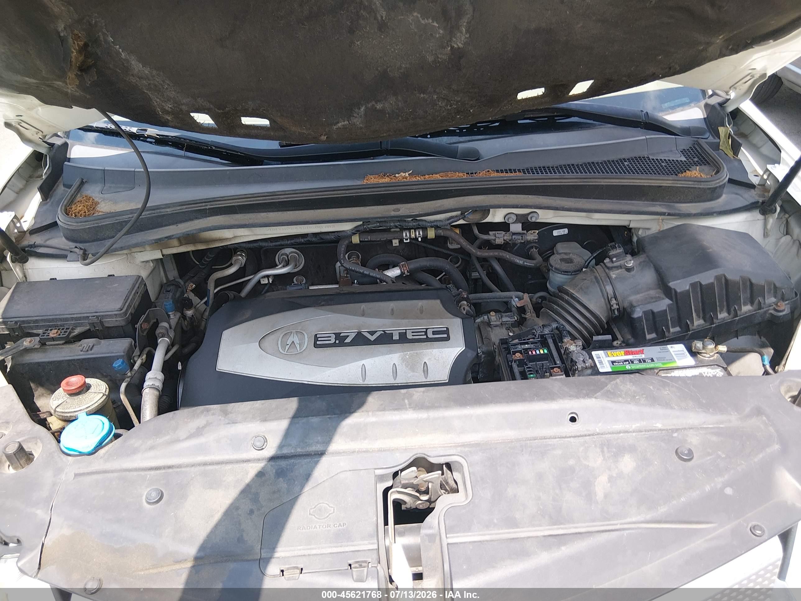 2008 Acura Mdx Technology Package White vin: 2HNYD28448H500903