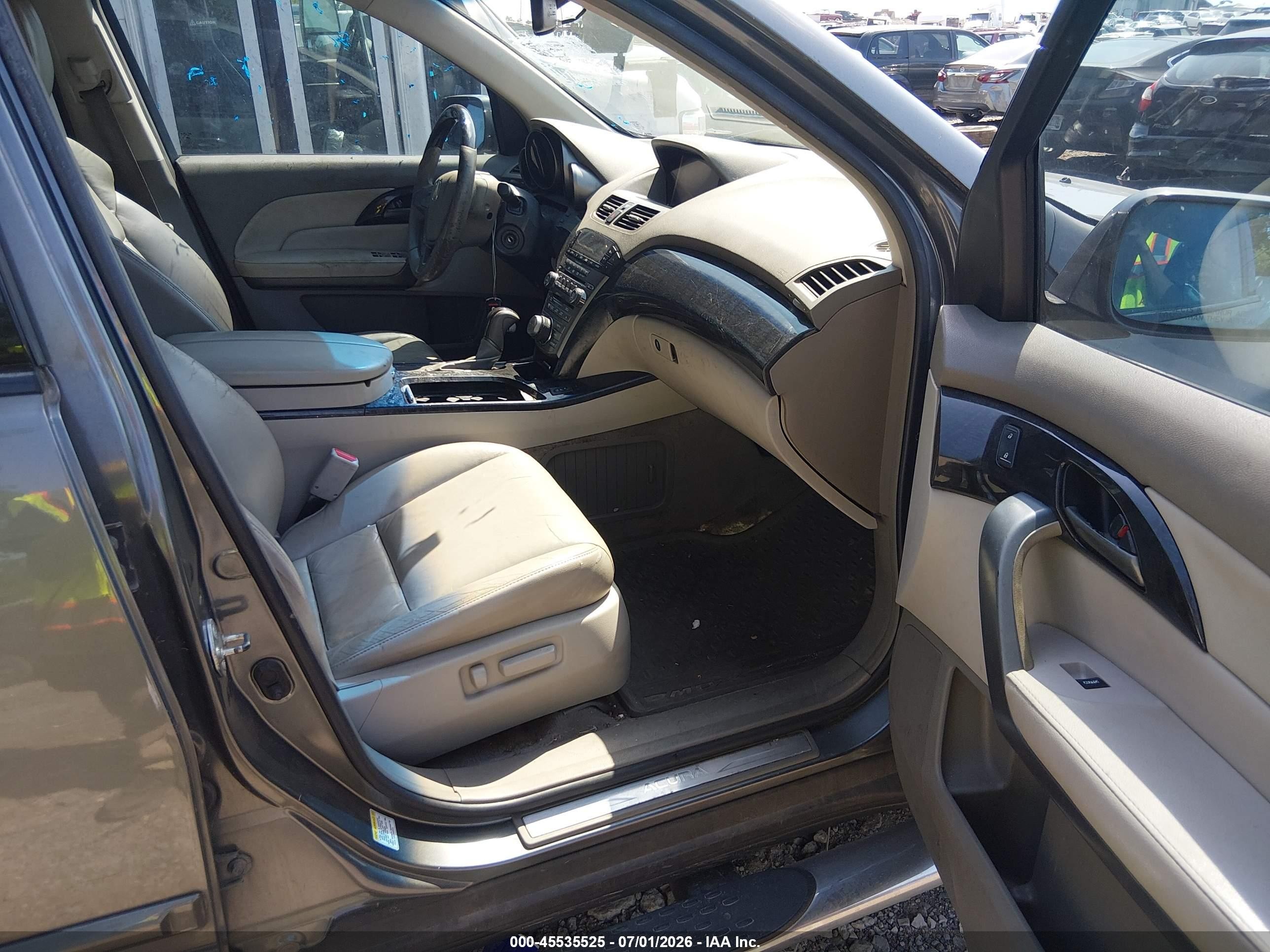2008 Acura Mdx Technology Package Silver vin: 2HNYD28448H526336