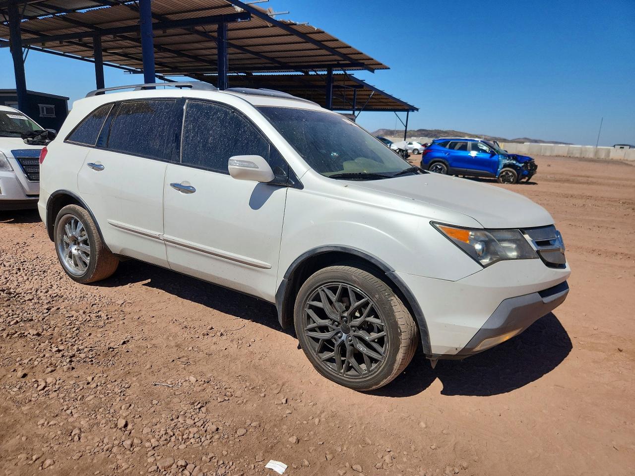 2008 Acura Mdx White vin: 2HNYD28448H530046