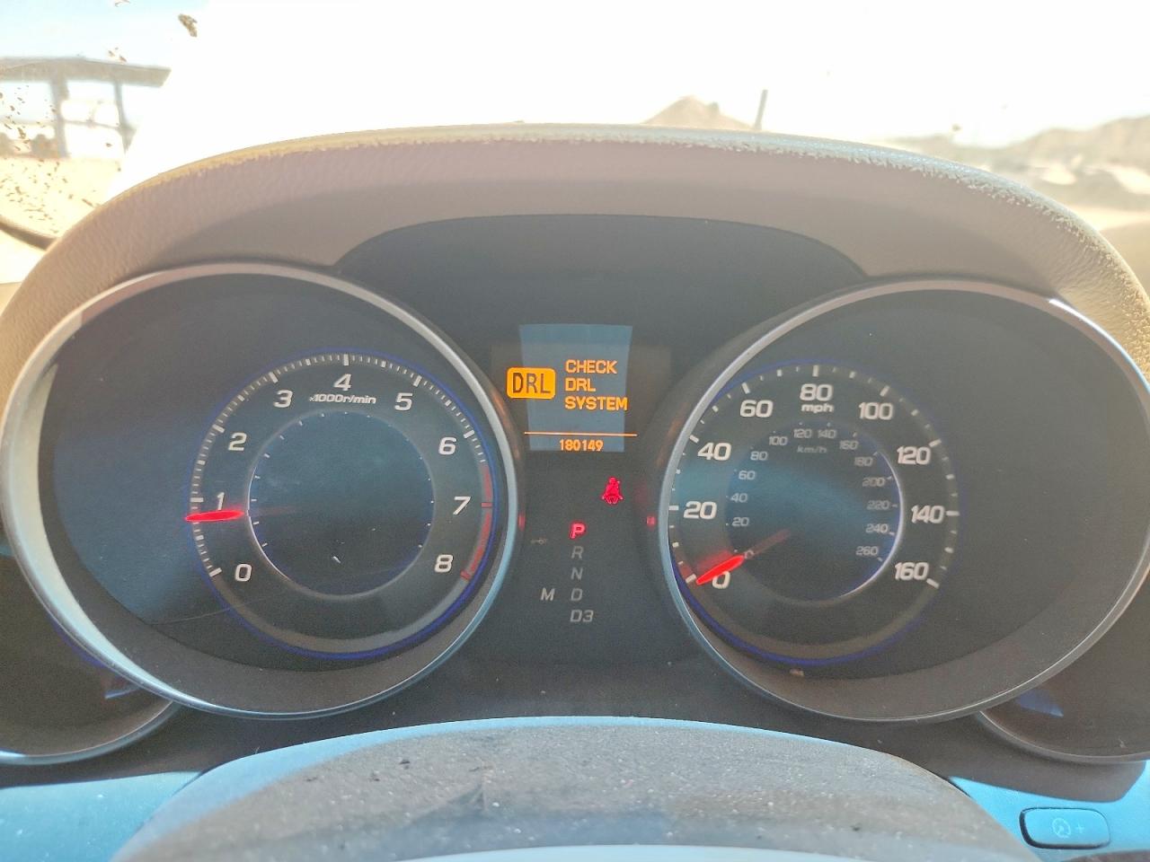 2008 Acura Mdx White vin: 2HNYD28448H530046
