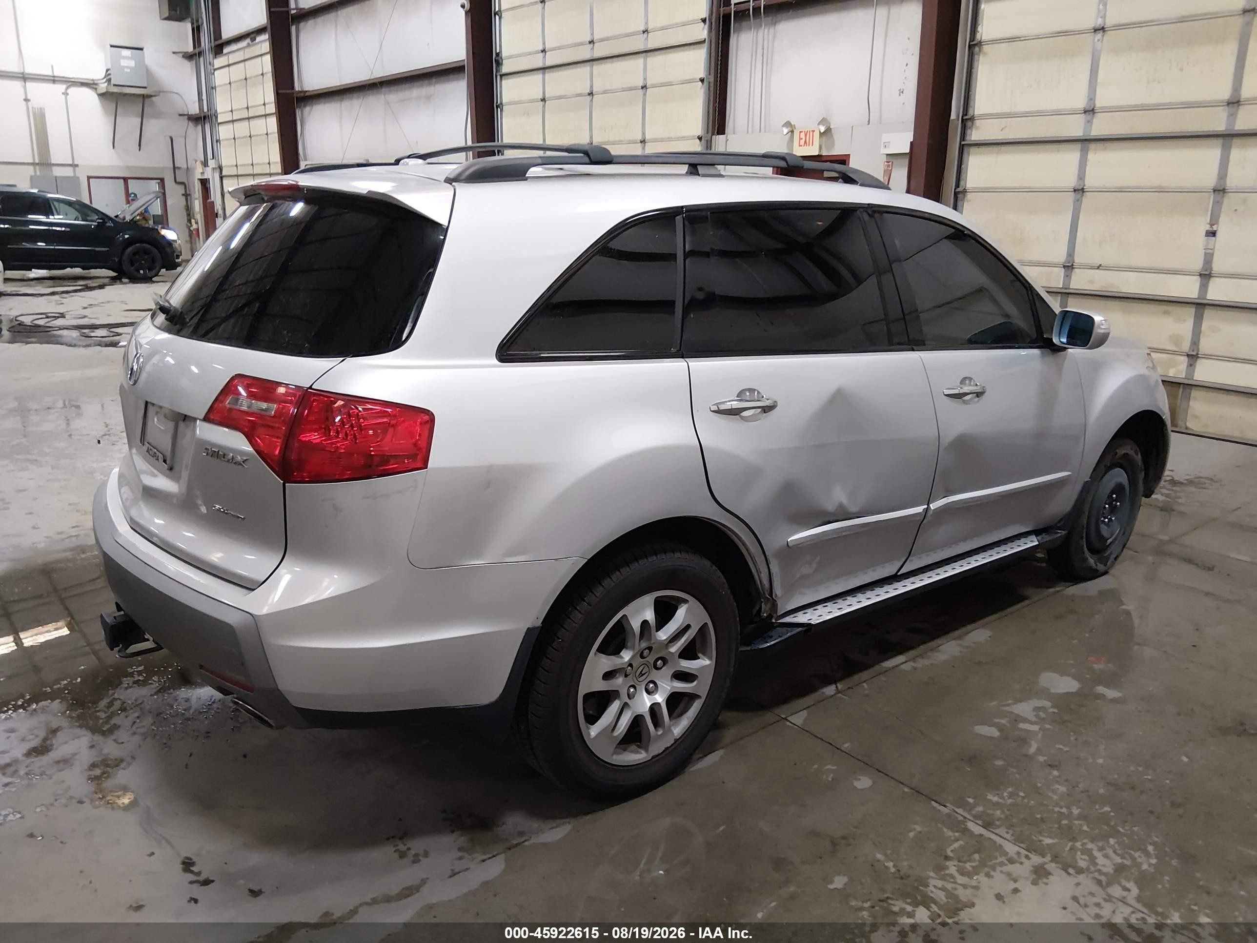2008 Acura Mdx Technology Package Silver vin: 2HNYD28448H548837