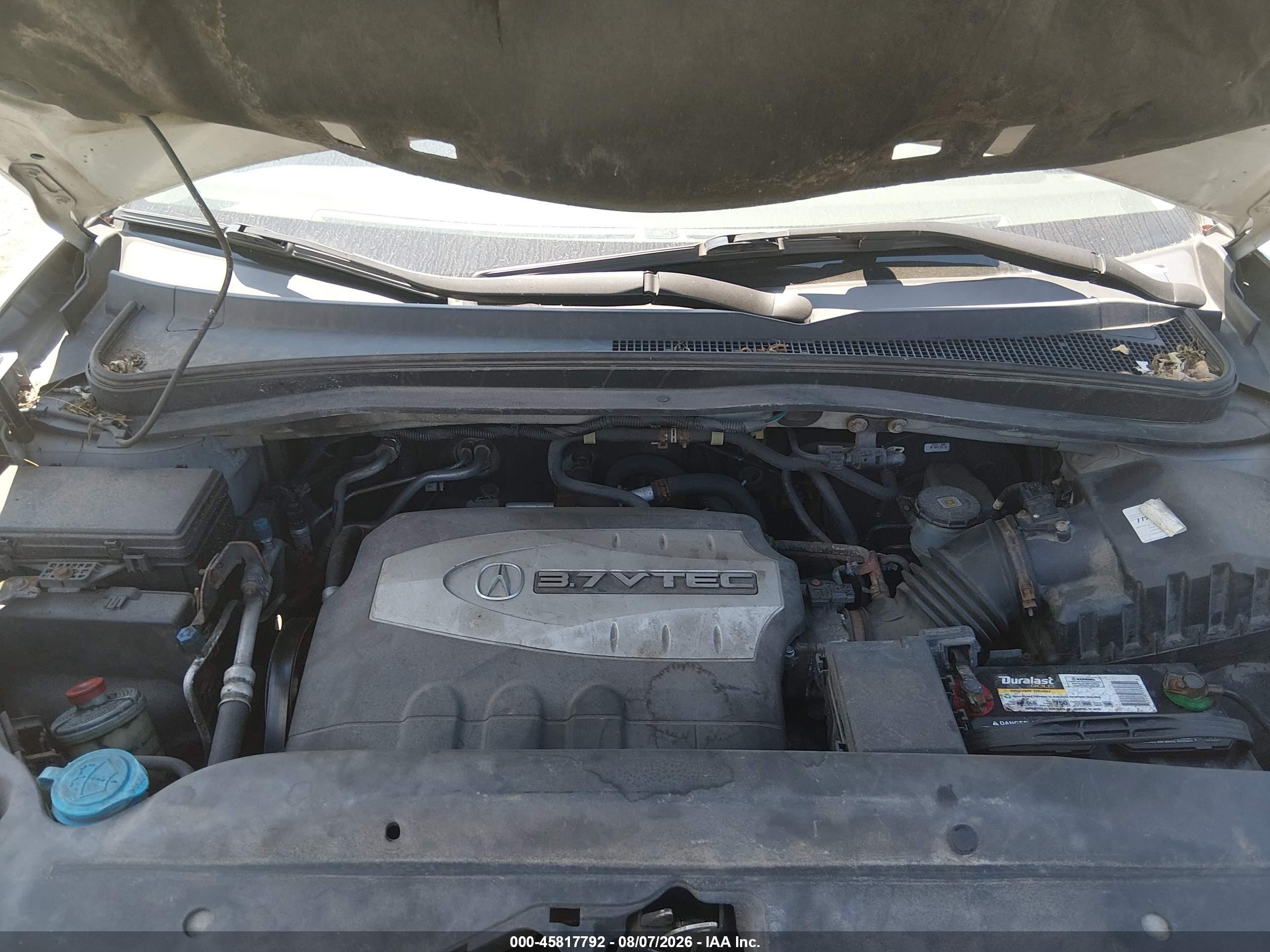 2008 Acura Mdx Technology Package Silver vin: 2HNYD28448H554265