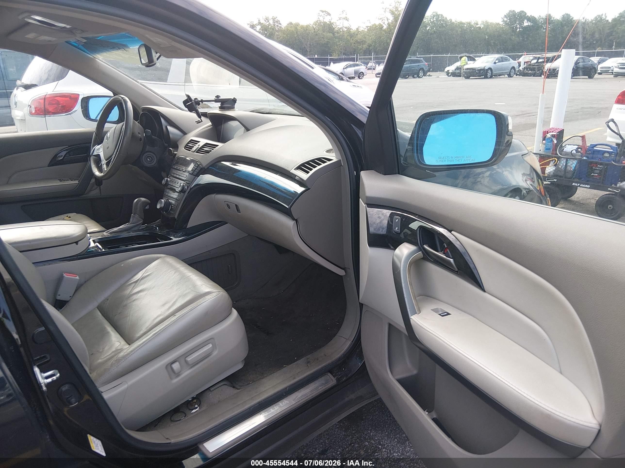 2009 Acura Mdx Technology Package Black vin: 2HNYD28449H513913