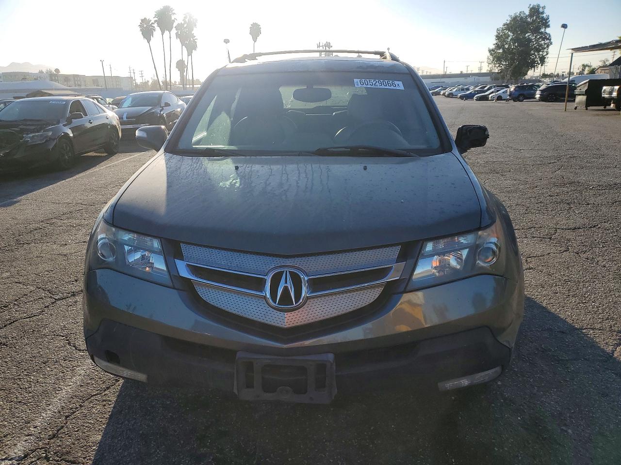 2007 Acura Mdx Technology Gray vin: 2HNYD28457H507518
