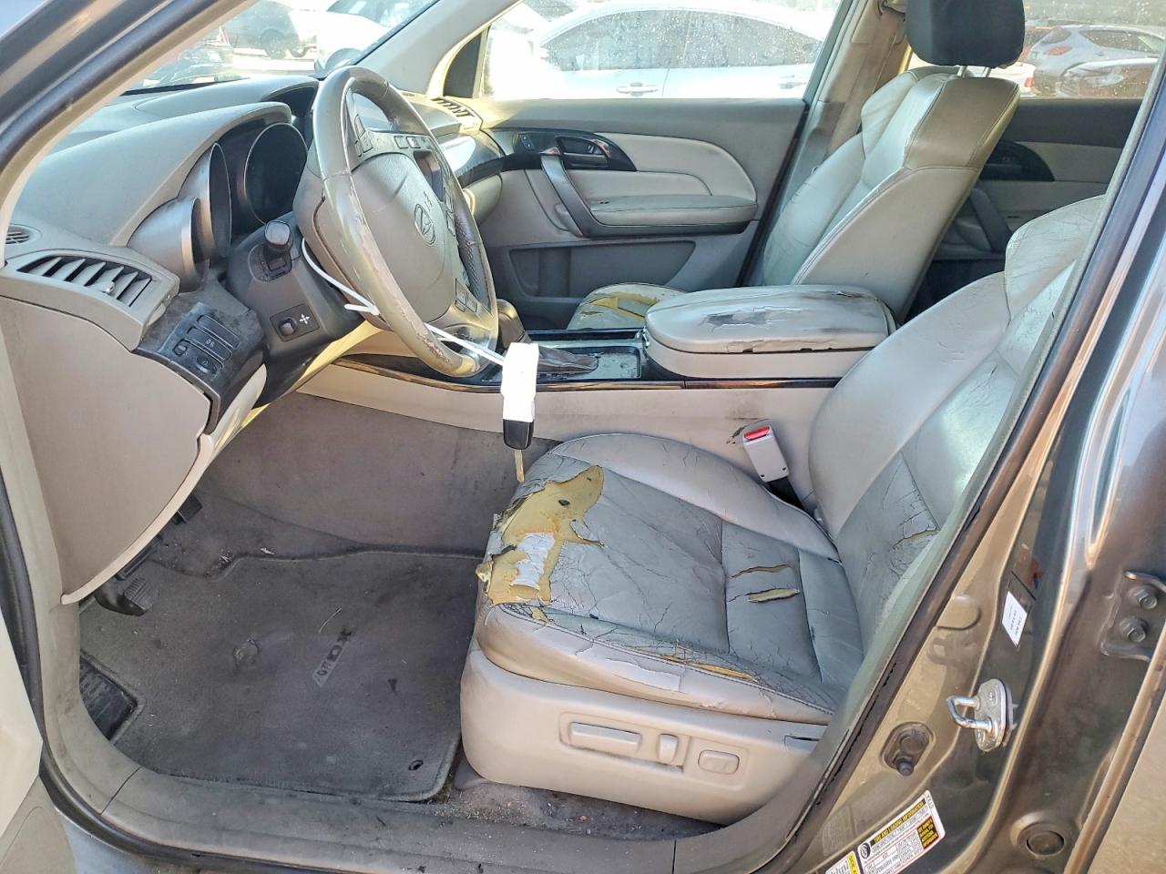 2007 Acura Mdx Technology Gray vin: 2HNYD28457H507518