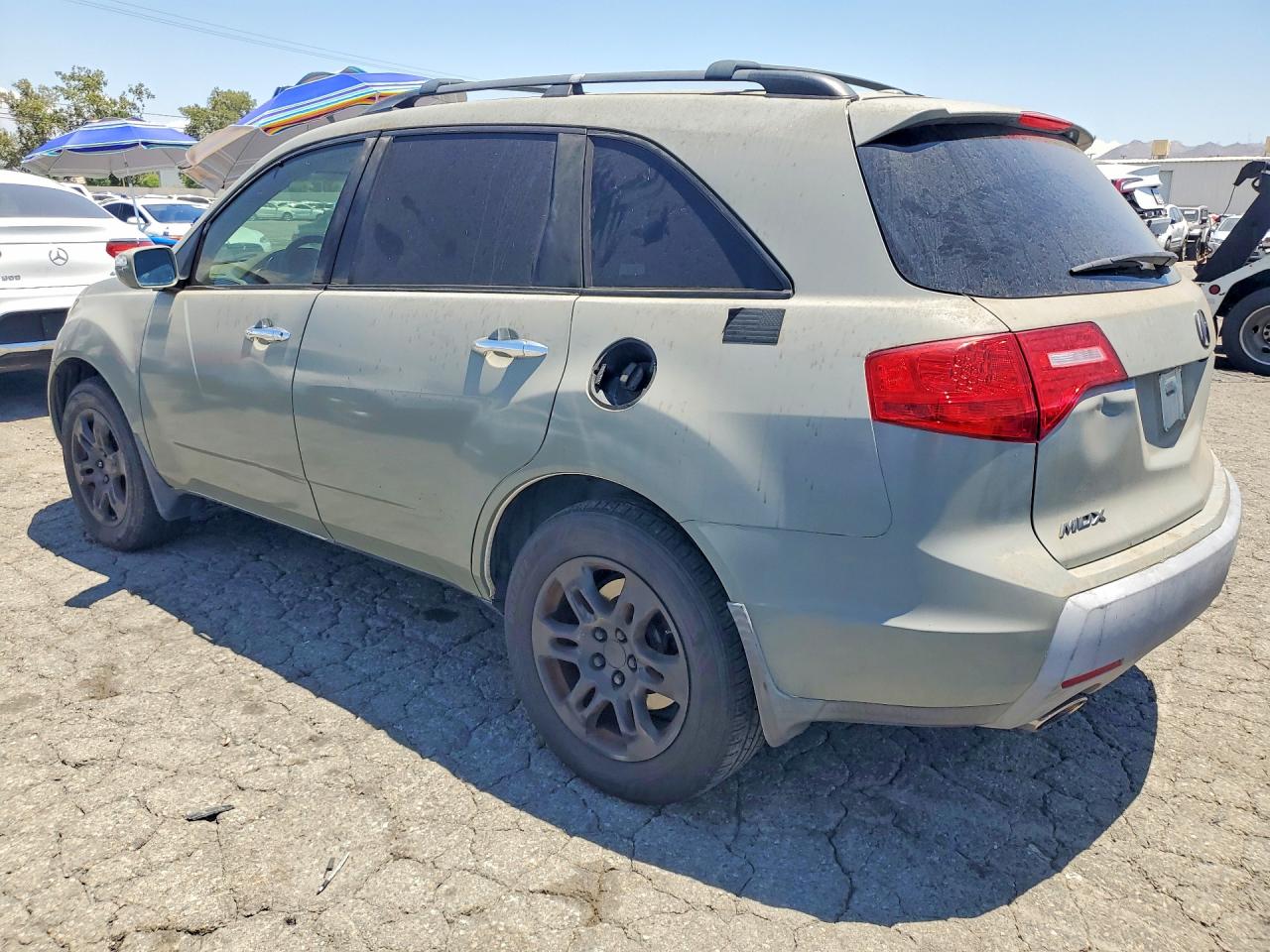 2007 Acura Mdx Technology Gray vin: 2HNYD28457H535626