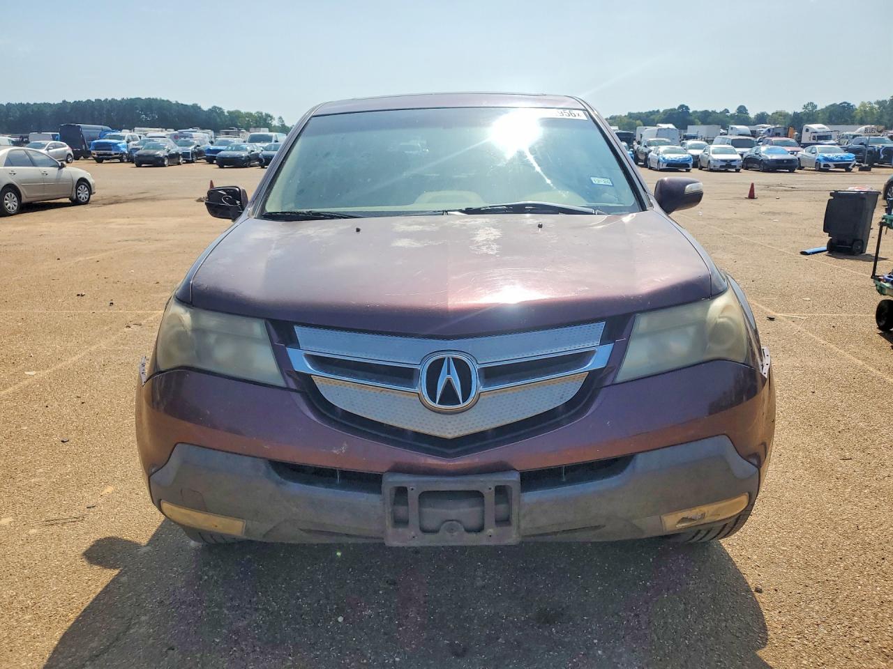 2009 Acura Mdx Technology Red vin: 2HNYD28459H502452
