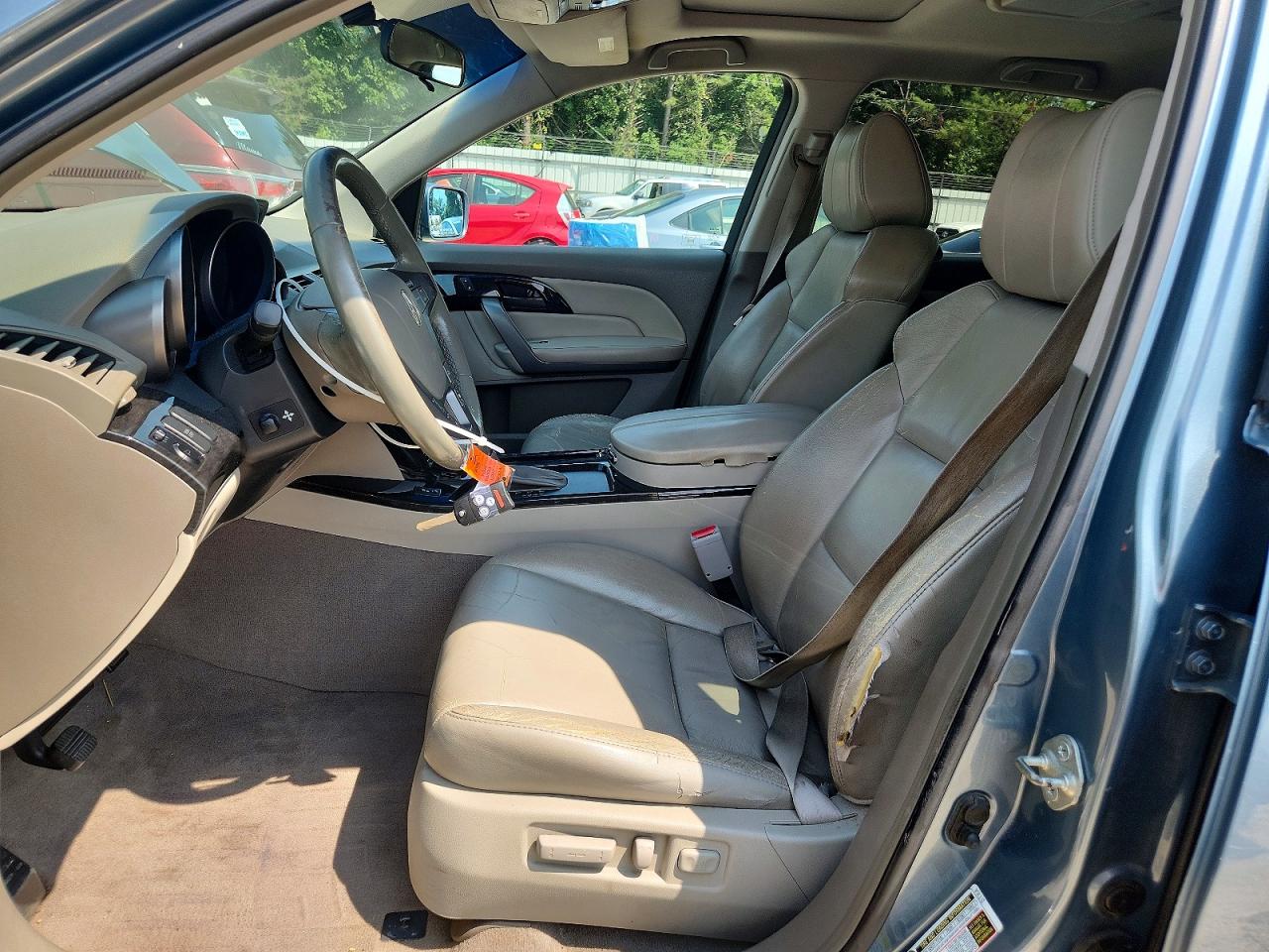2007 Acura Mdx Technology Green vin: 2HNYD28467H506250