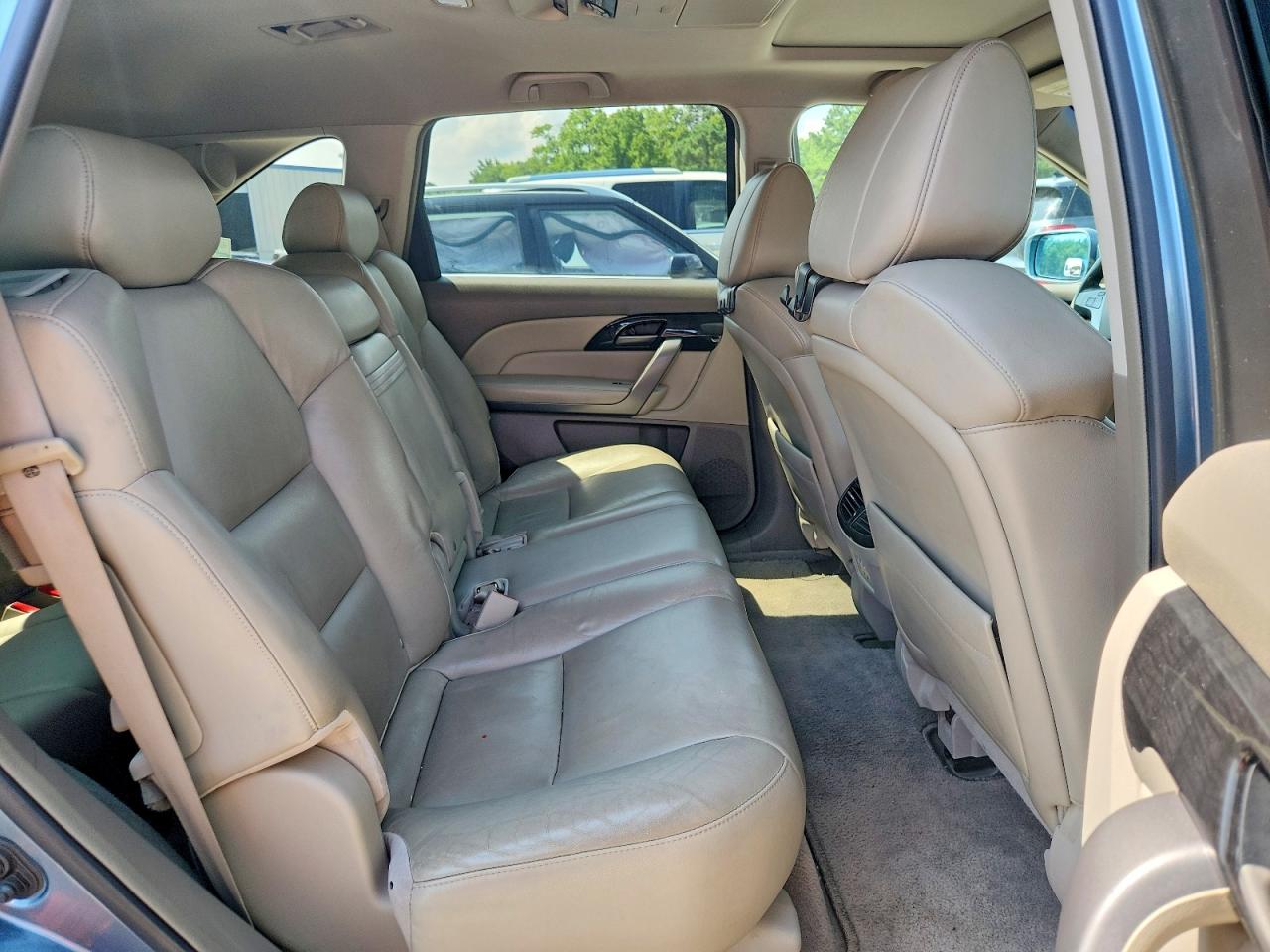 2007 Acura Mdx Technology Green vin: 2HNYD28467H506250