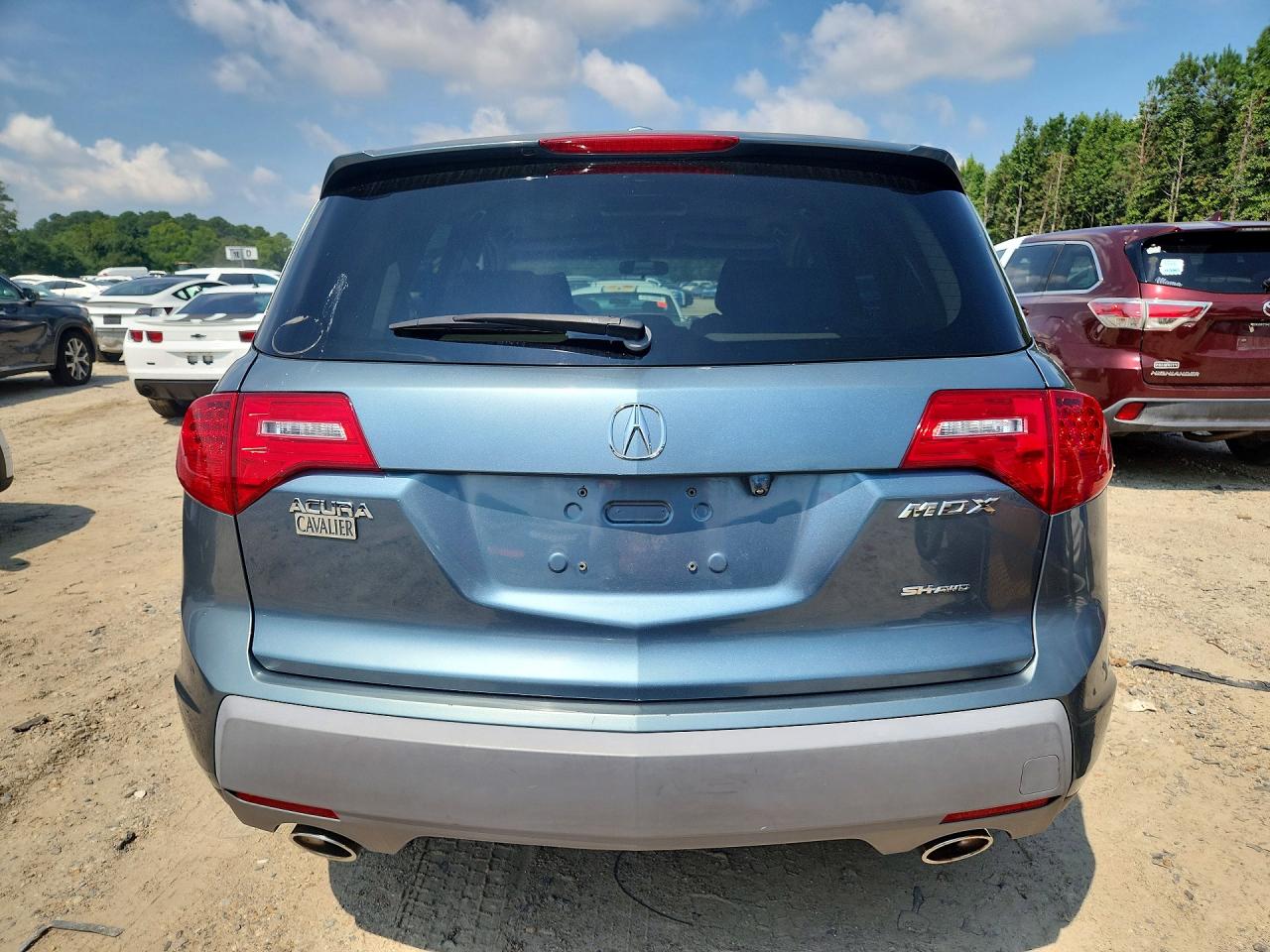 2007 Acura Mdx Technology Green vin: 2HNYD28467H506250