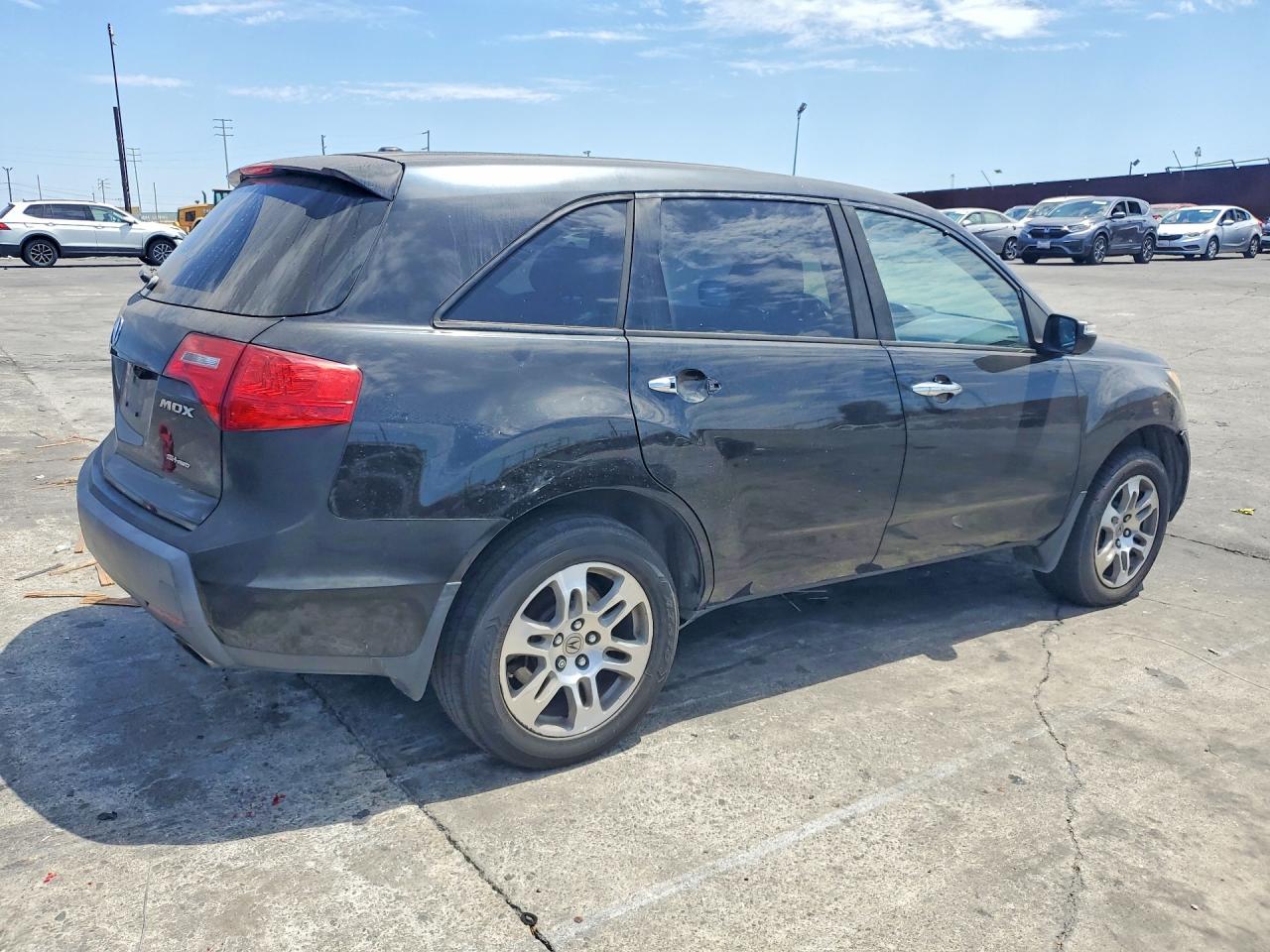 2007 Acura Mdx Technology Black vin: 2HNYD28467H545985