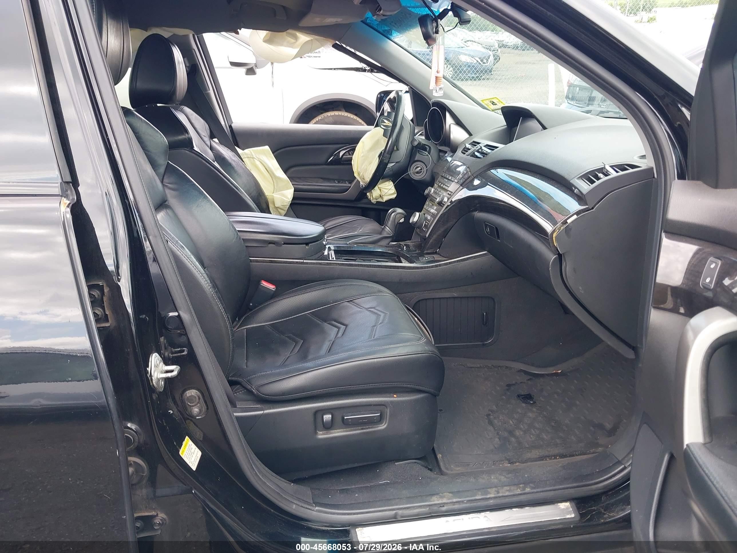 2007 Acura Mdx Technology Package Black vin: 2HNYD28477H526491