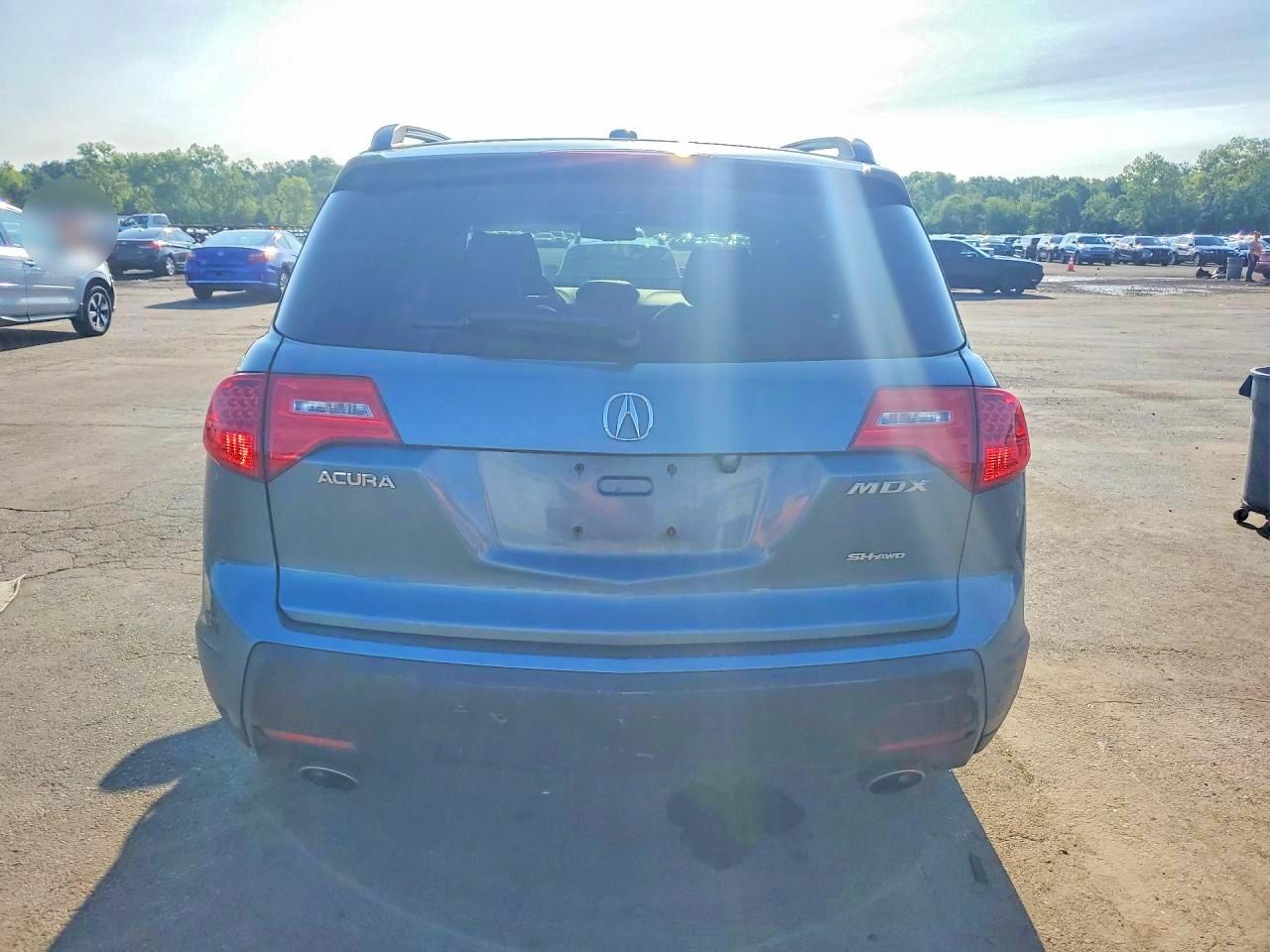 2008 Acura Mdx Technology Turquoise vin: 2HNYD28478H501575