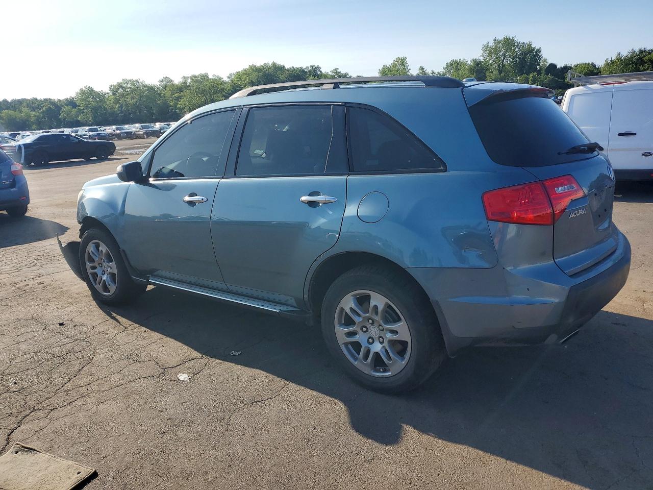 2008 Acura Mdx Technology Turquoise vin: 2HNYD28478H501575