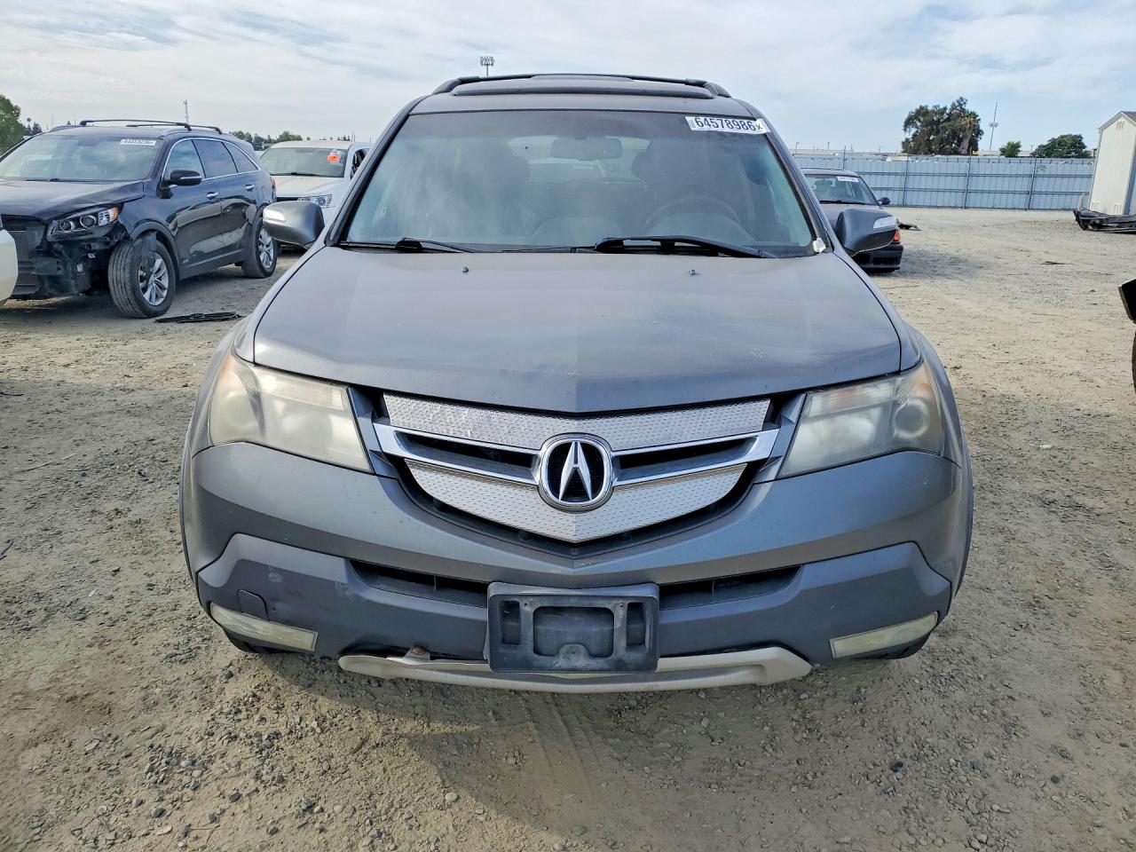 2008 Acura Mdx Technology Green vin: 2HNYD28478H504170