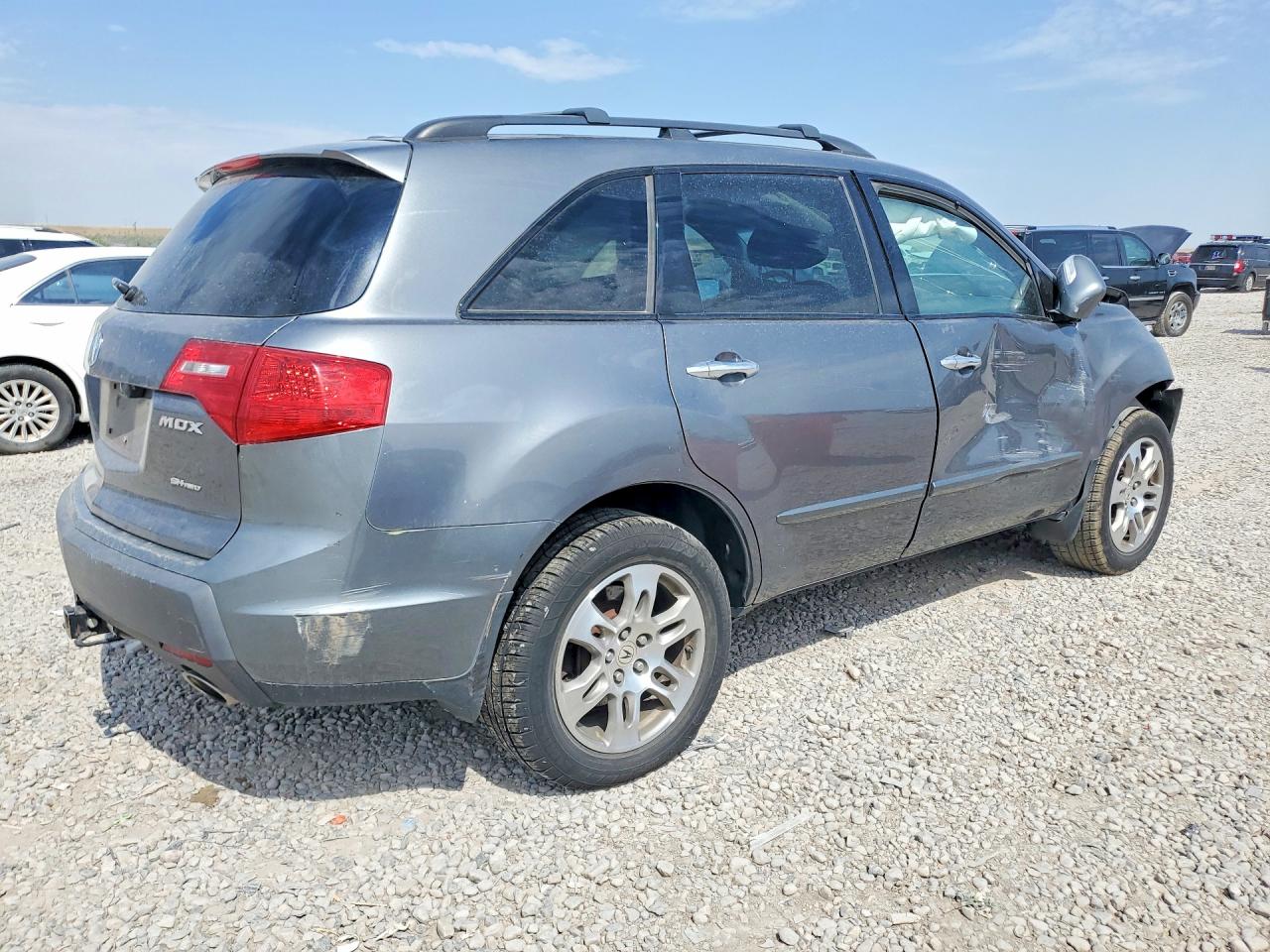2008 Acura Mdx Technology Silver vin: 2HNYD28478H511796