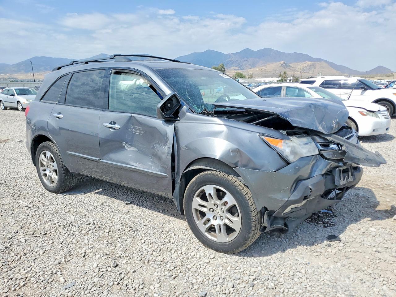 2008 Acura Mdx Technology Silver vin: 2HNYD28478H511796
