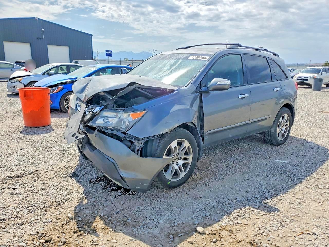 2008 Acura Mdx Technology Silver vin: 2HNYD28478H511796