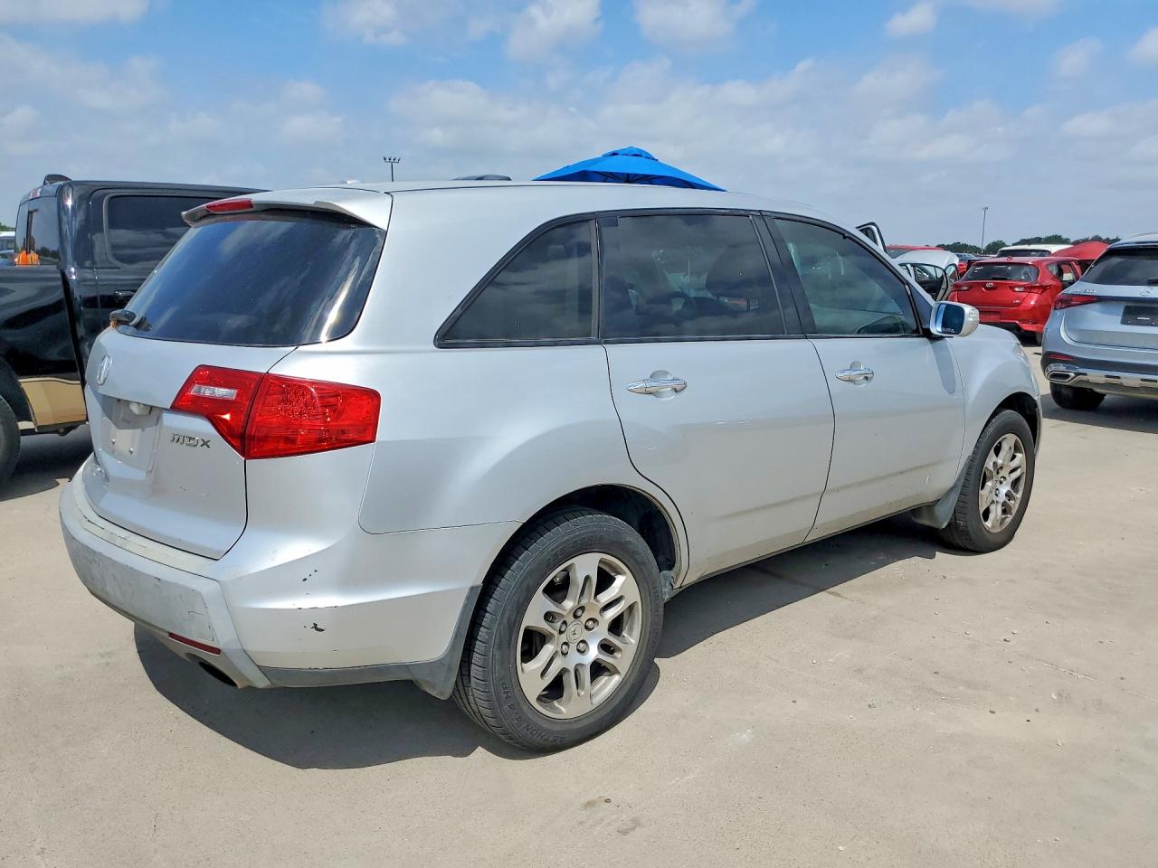 2007 Acura Mdx Technology Silver vin: 2HNYD28487H532283