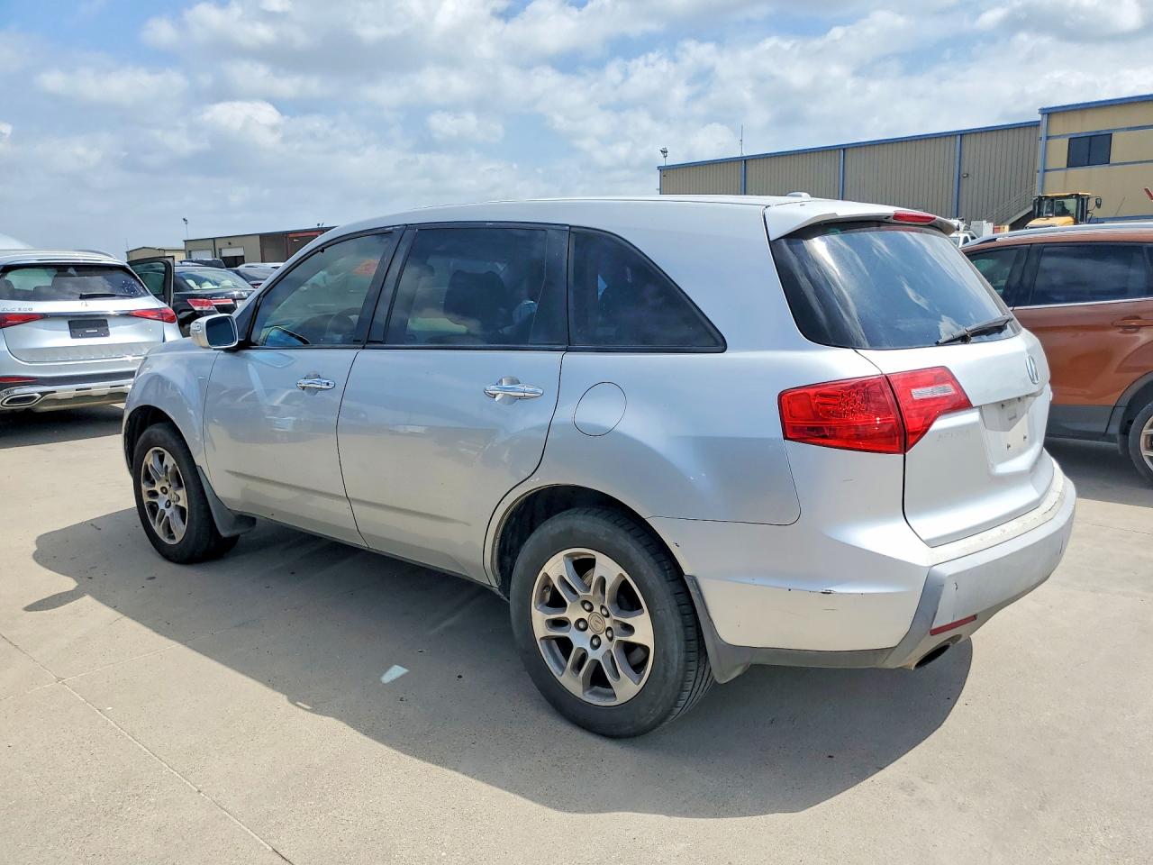 2007 Acura Mdx Technology Silver vin: 2HNYD28487H532283