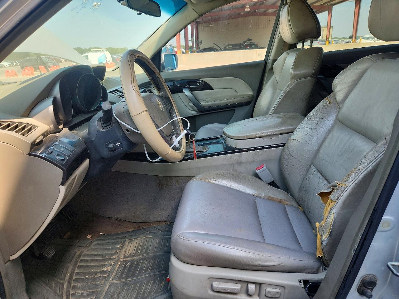 2007 Acura Mdx Technology Silver vin: 2HNYD28487H532283