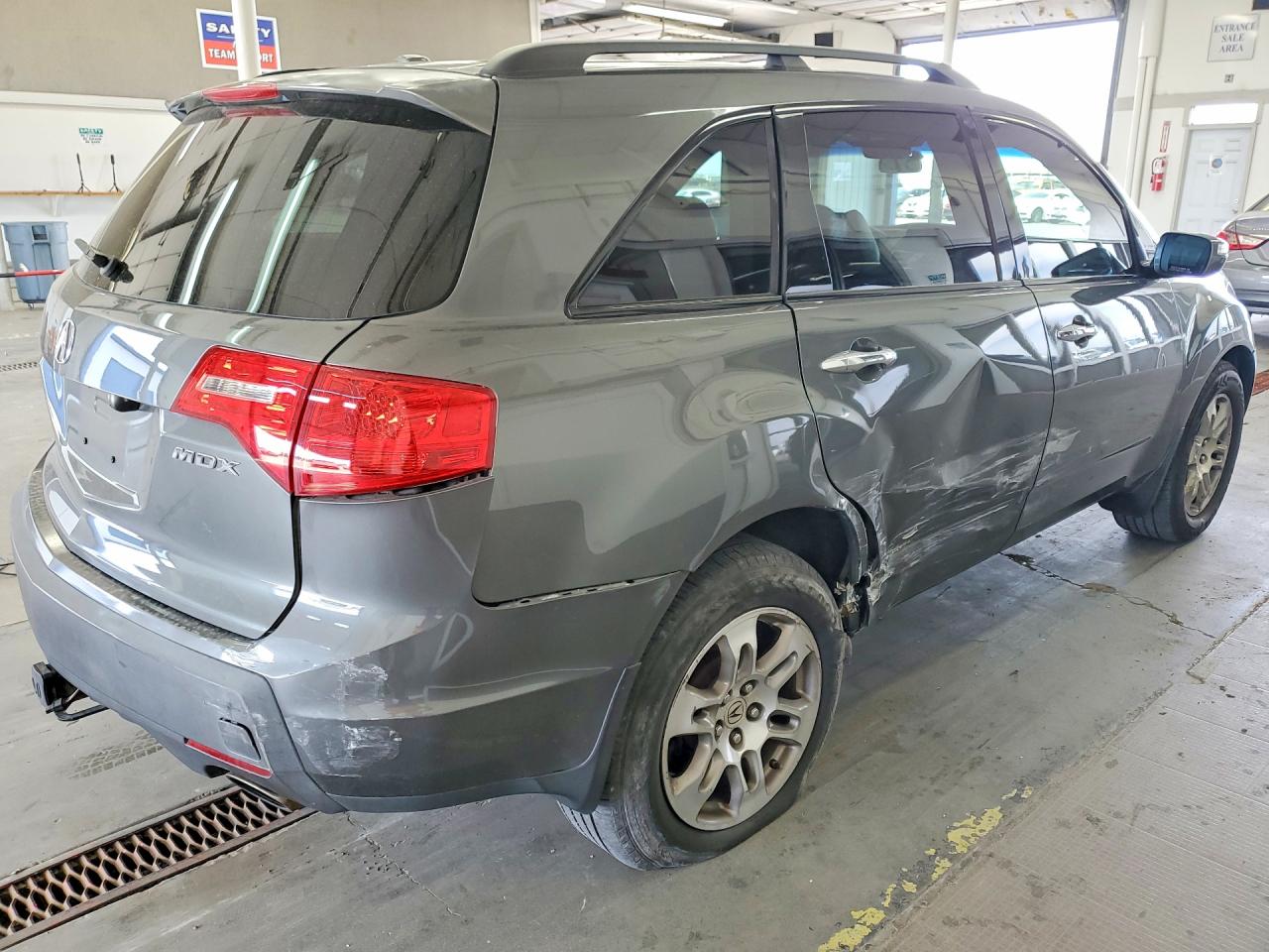 2007 Acura Mdx Technology Gray vin: 2HNYD28487H537676