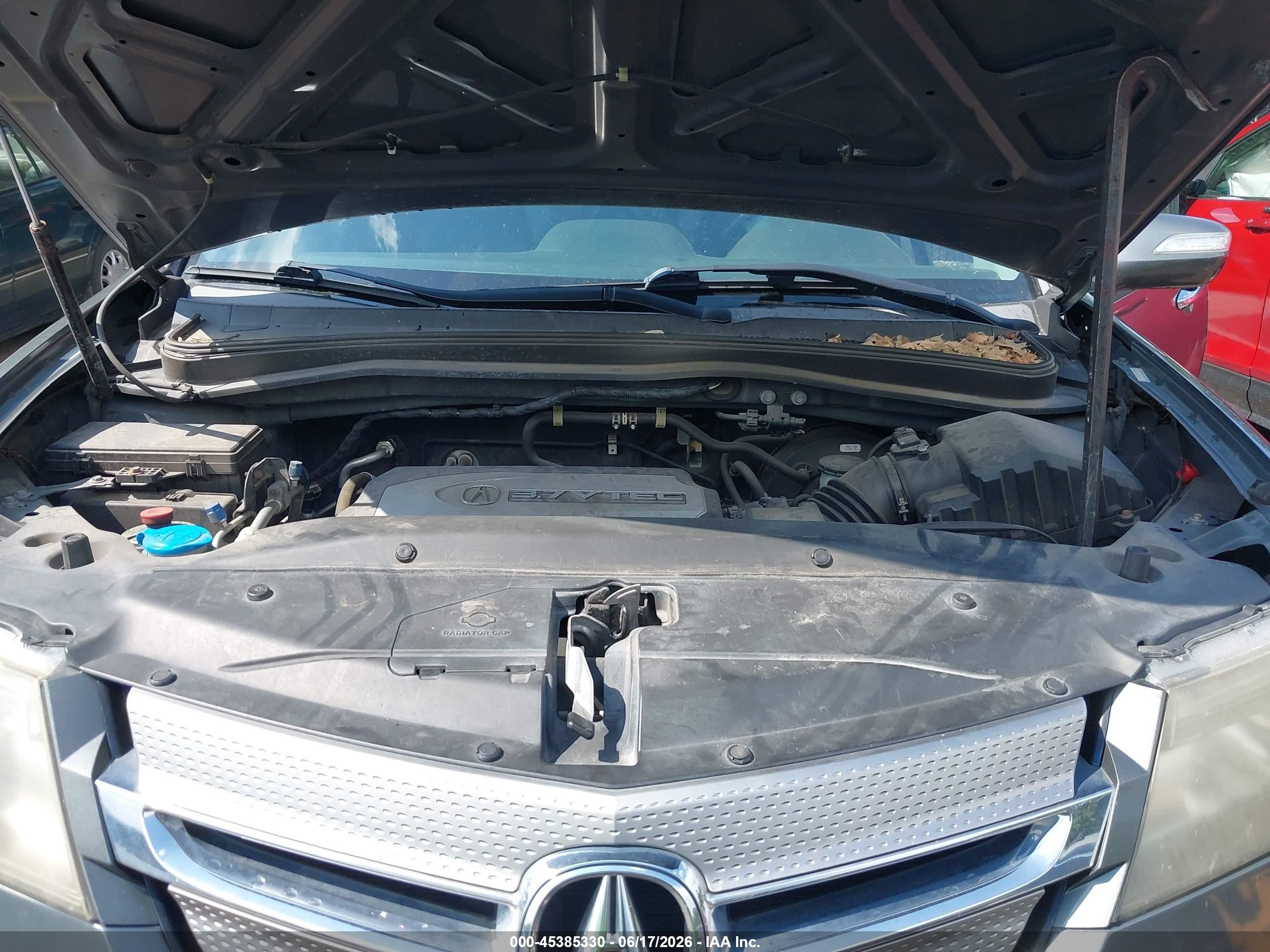 2007 Acura Mdx Technology Package Gray vin: 2HNYD28487H552176