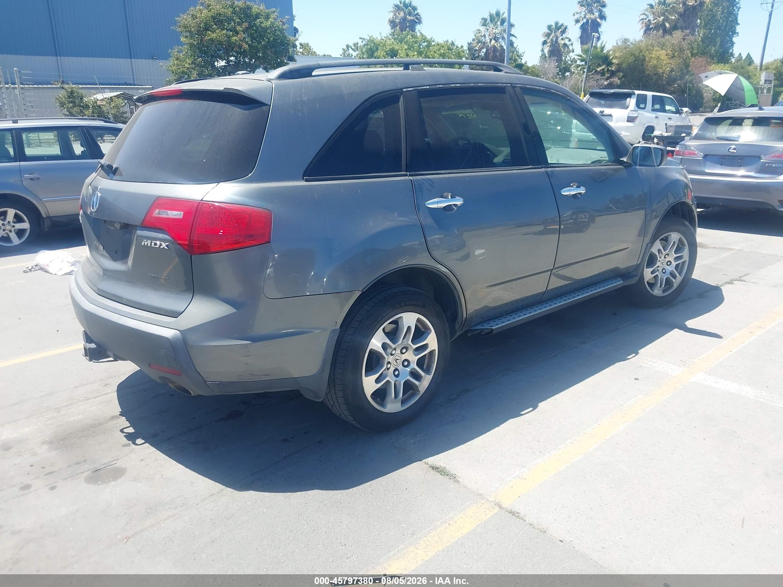 2009 Acura Mdx Technology Package Green vin: 2HNYD28489H500484