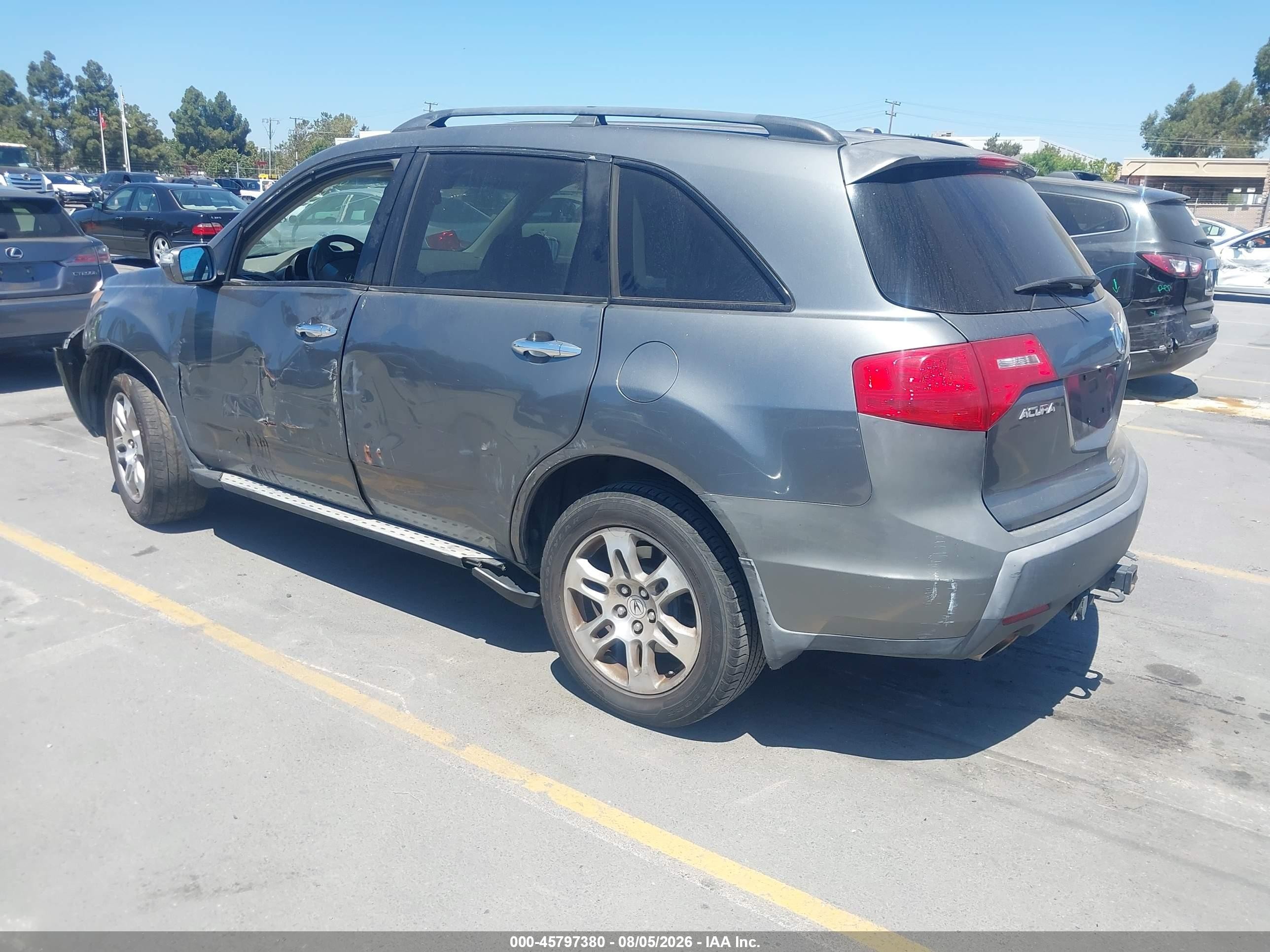 2009 Acura Mdx Technology Package Green vin: 2HNYD28489H500484