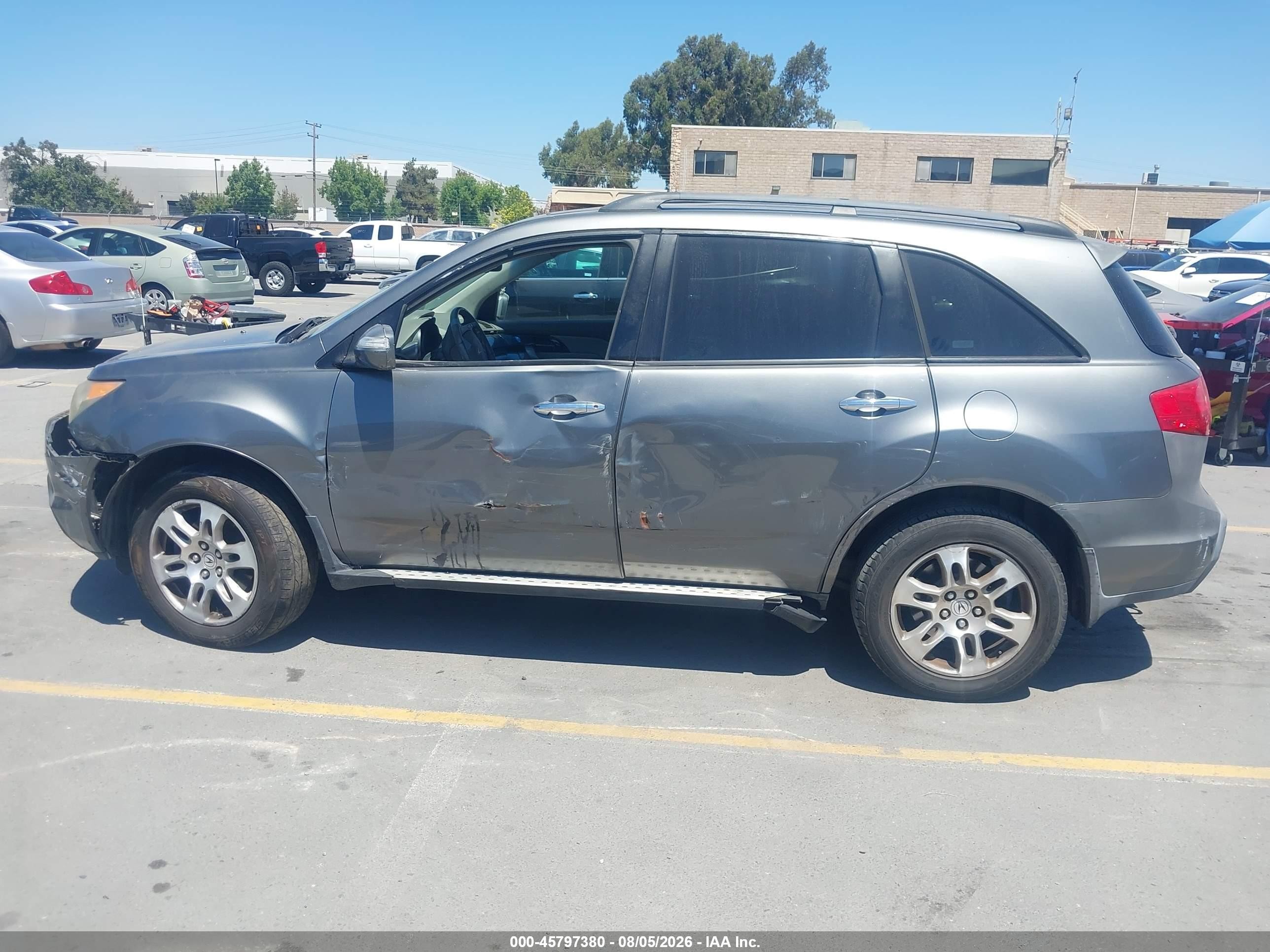 2009 Acura Mdx Technology Package Green vin: 2HNYD28489H500484