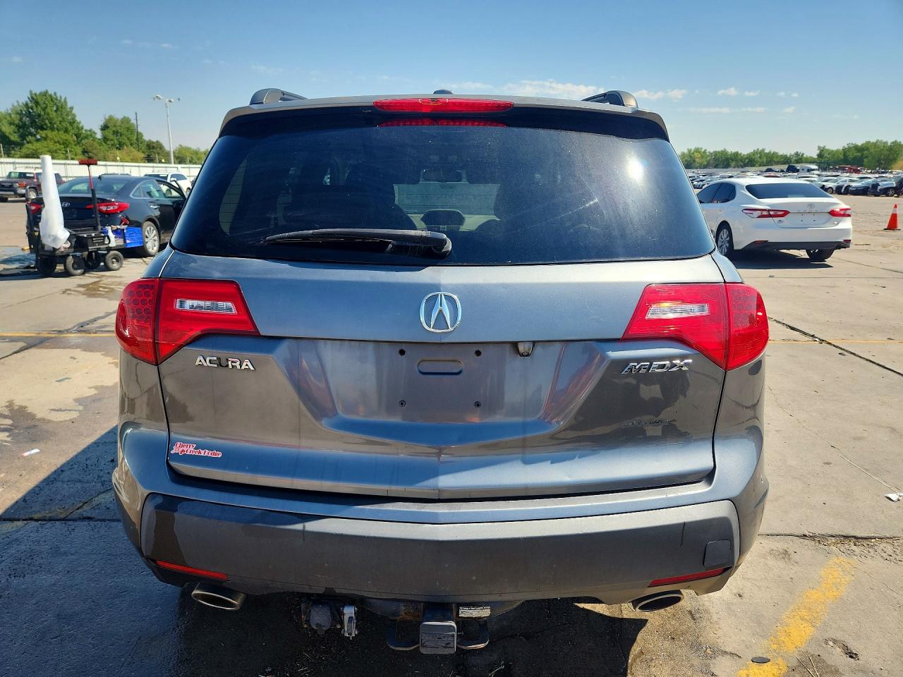 2008 Acura Mdx Technology Gray vin: 2HNYD28498H522797