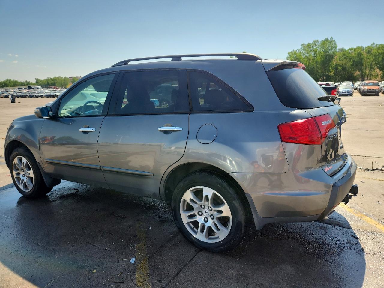 2008 Acura Mdx Technology Gray vin: 2HNYD28498H522797