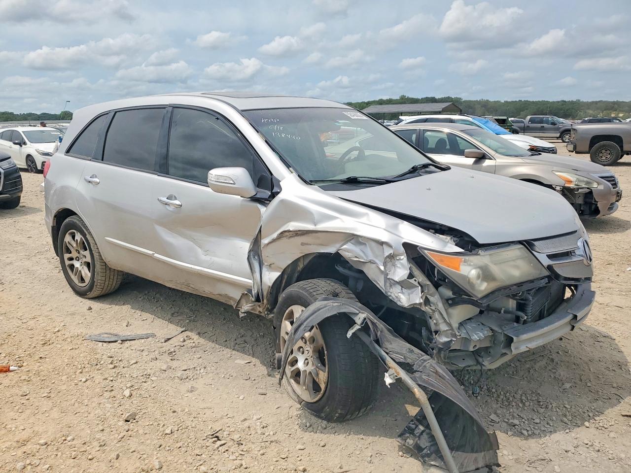 2009 Acura Mdx Technology Silver vin: 2HNYD28499H519299