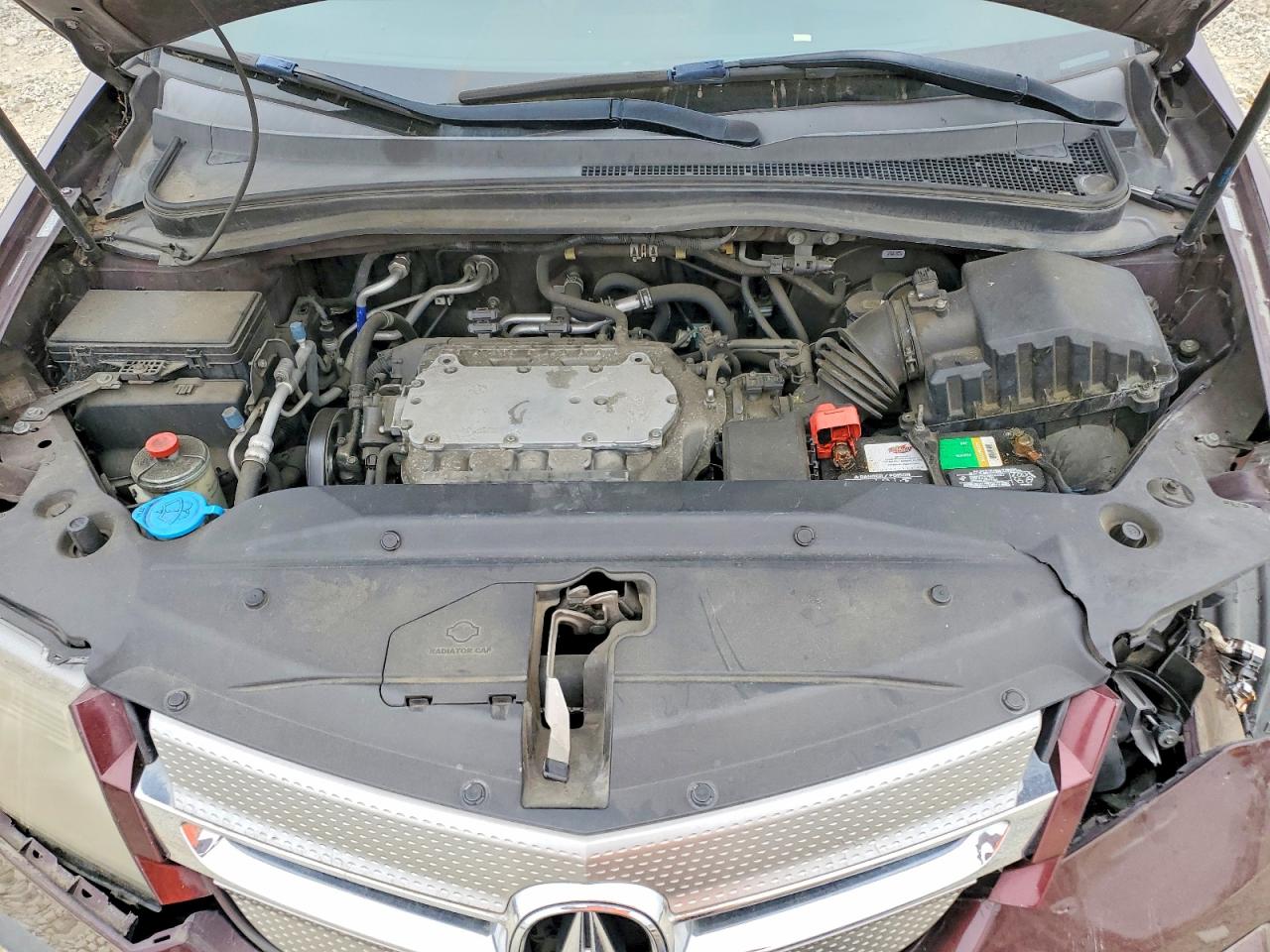 2009 Acura Mdx Technology Burgundy vin: 2HNYD28499H521621
