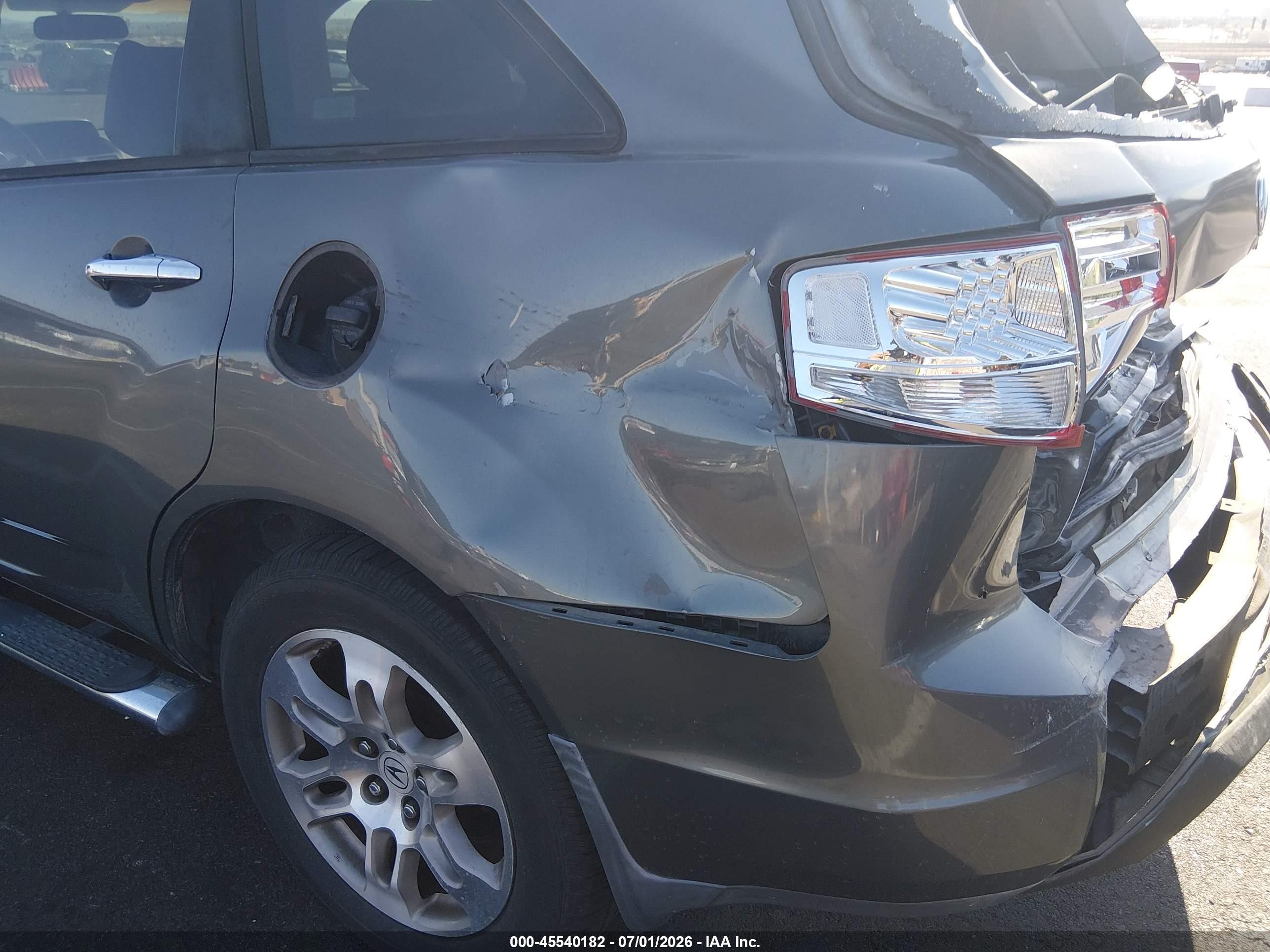 2007 Acura Mdx Technology Package Gray vin: 2HNYD284X7H524766